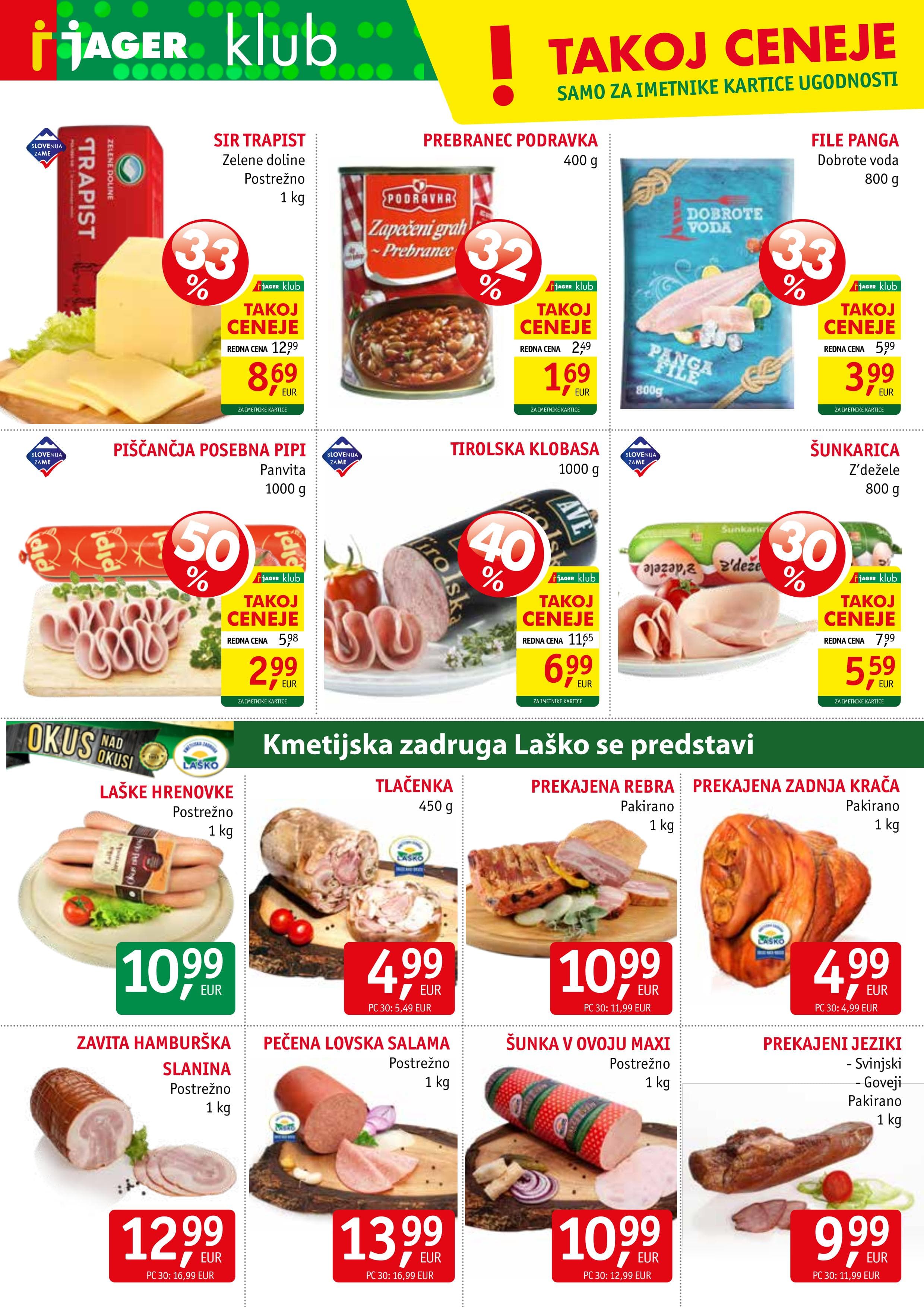 Page from catalog: Živila
