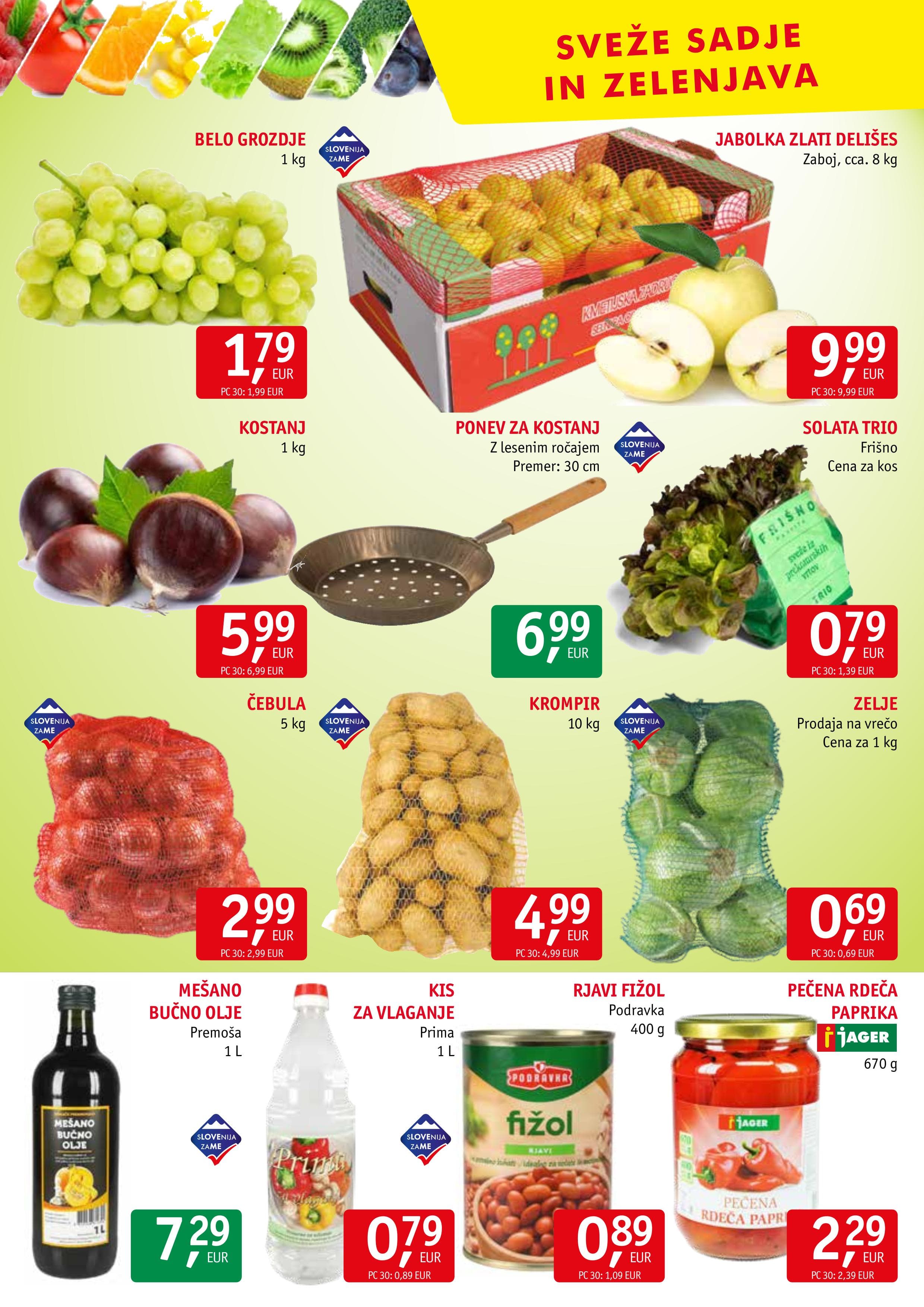 Page from catalog: Živila