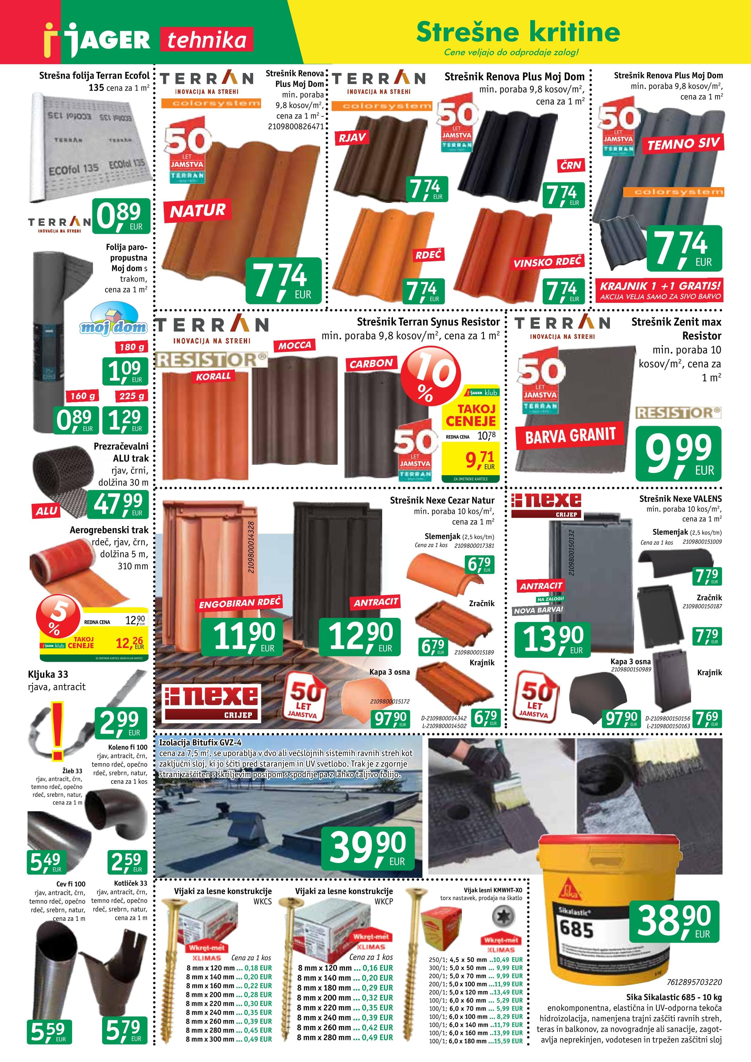 Page from catalog: Tehnika