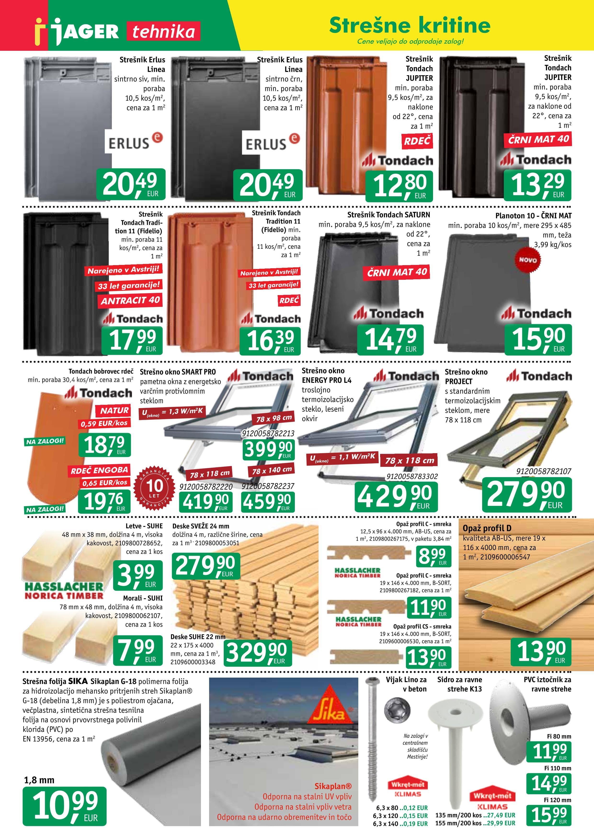 Page from catalog: Tehnika