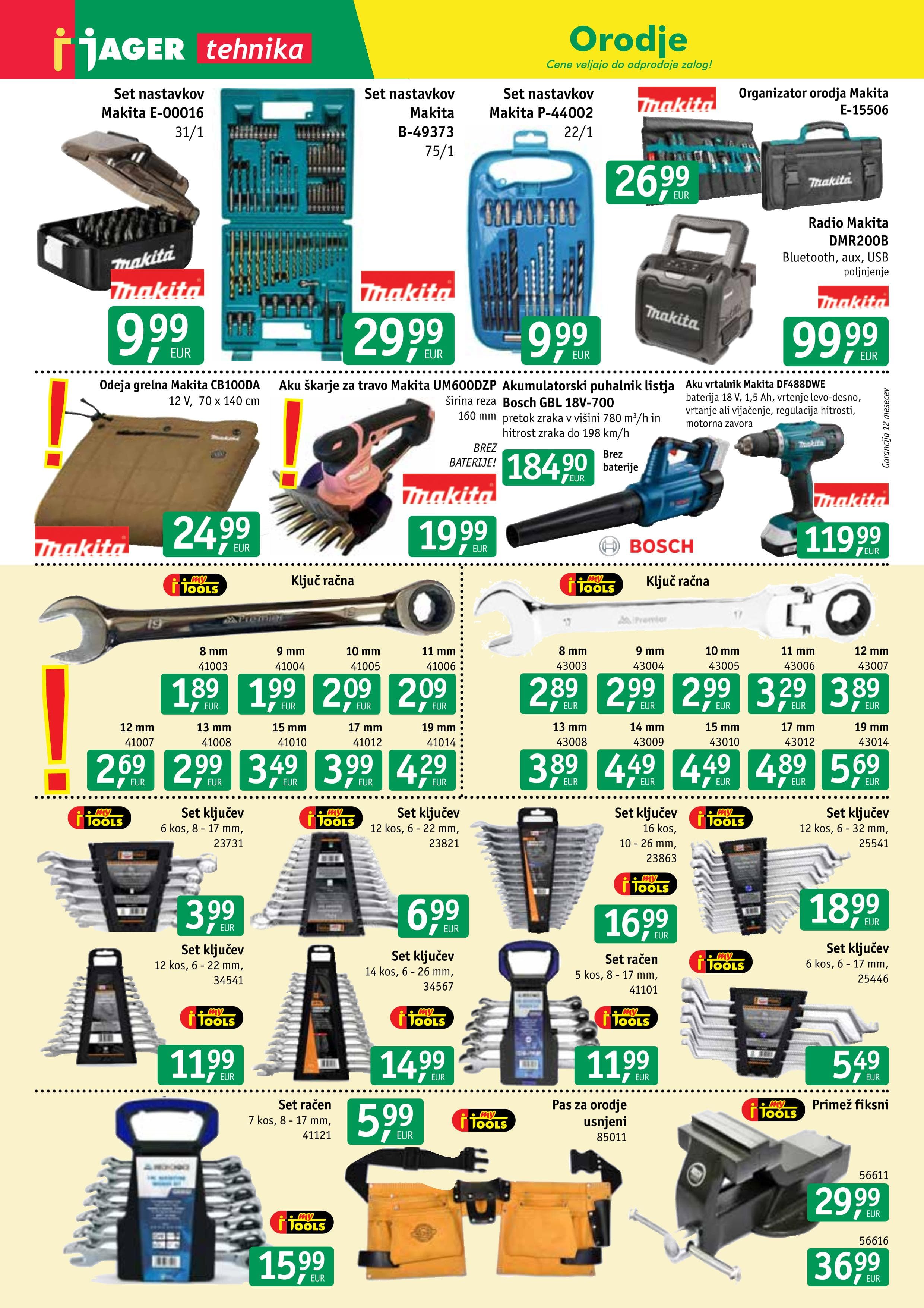 Page from catalog: Tehnika