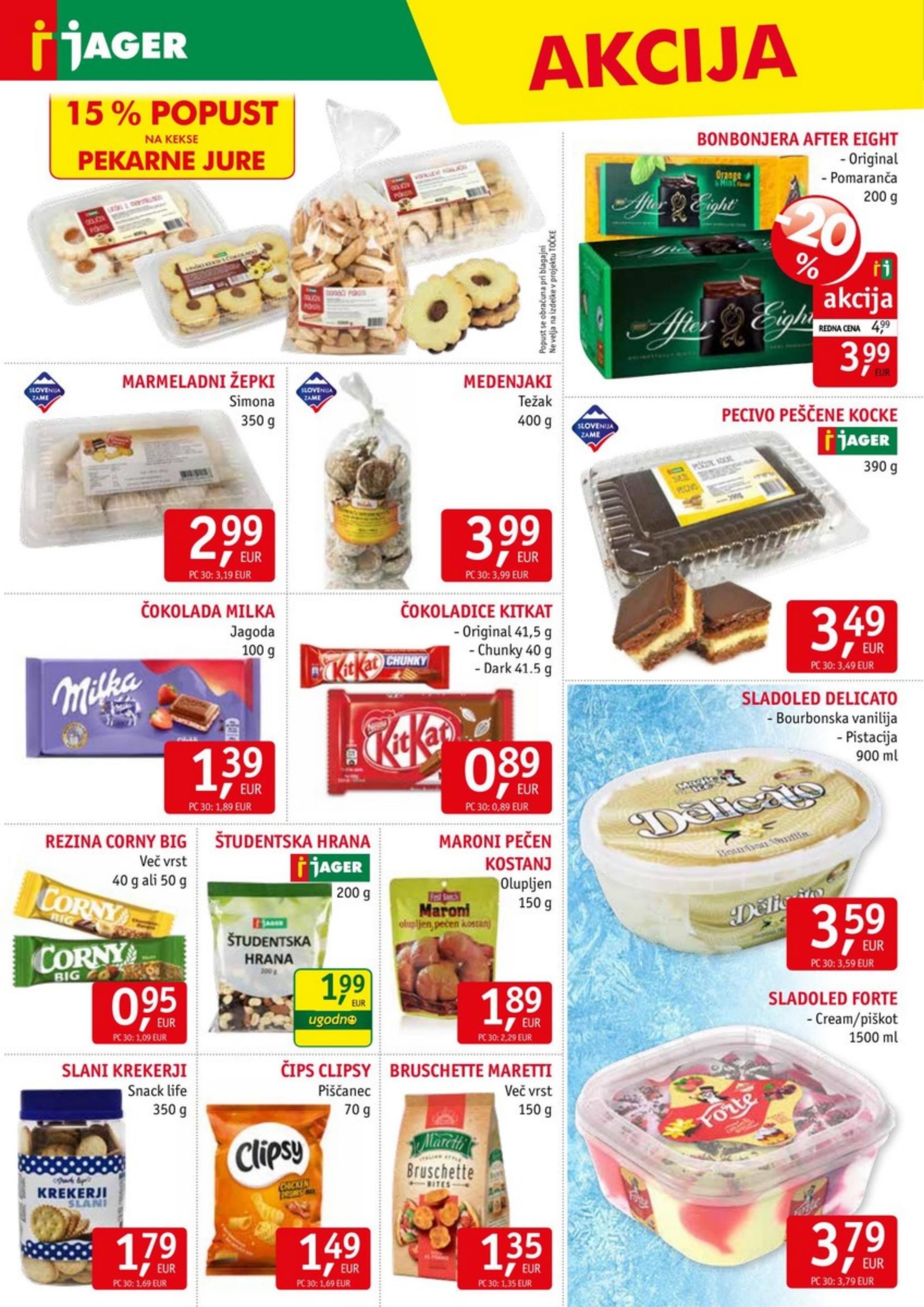 Page from catalog: Živila