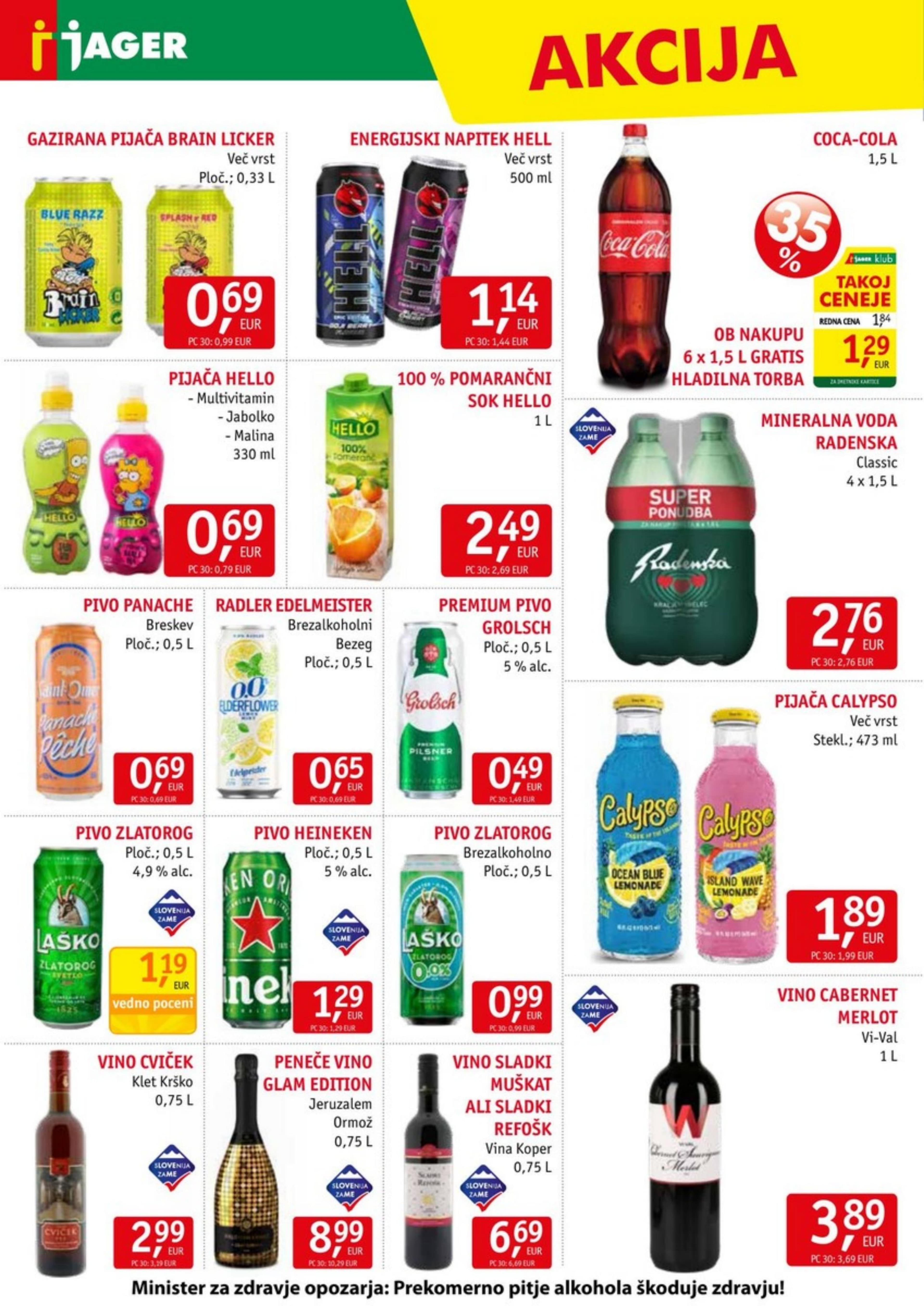 Page from catalog: Živila