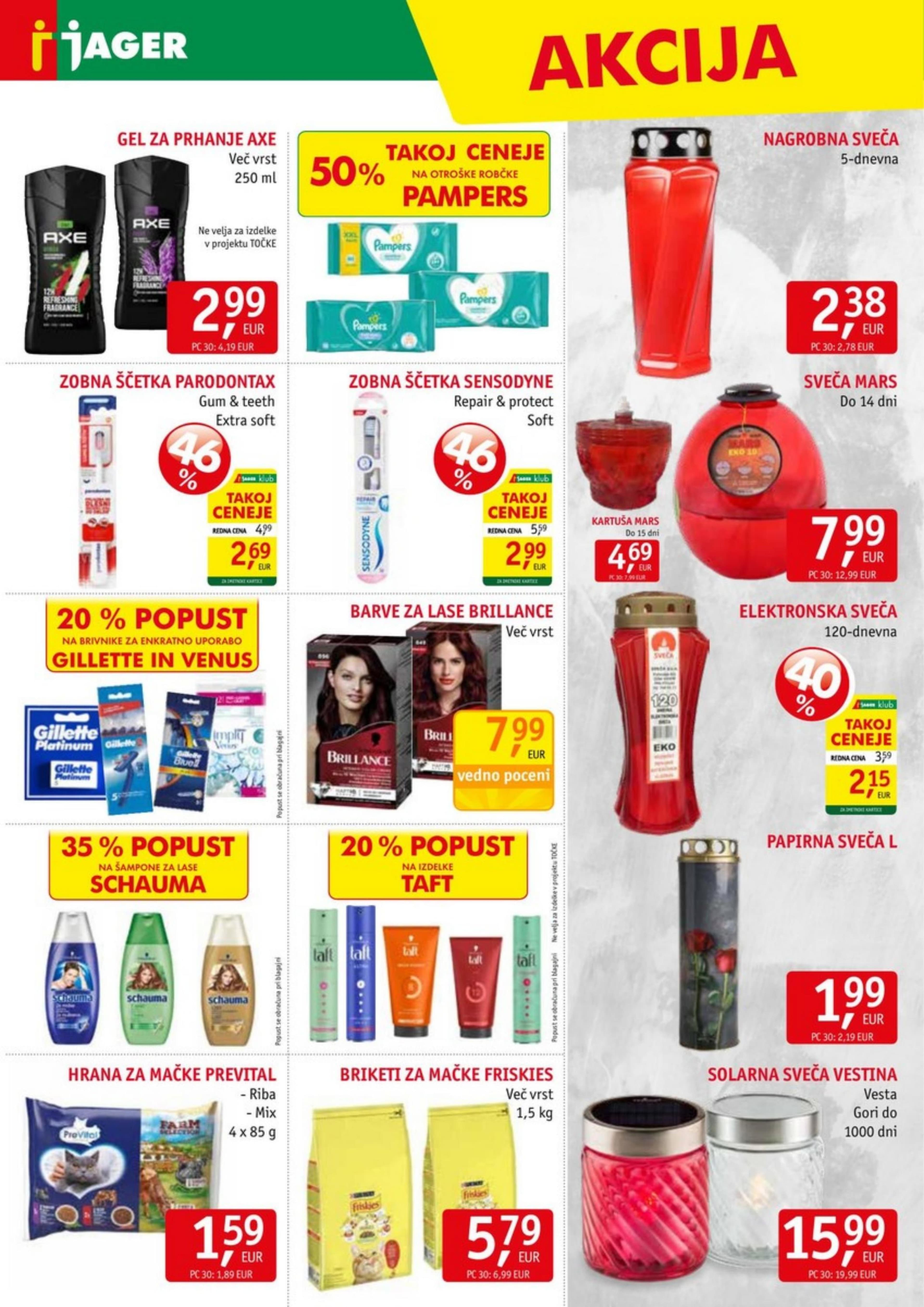 Page from catalog: Živila