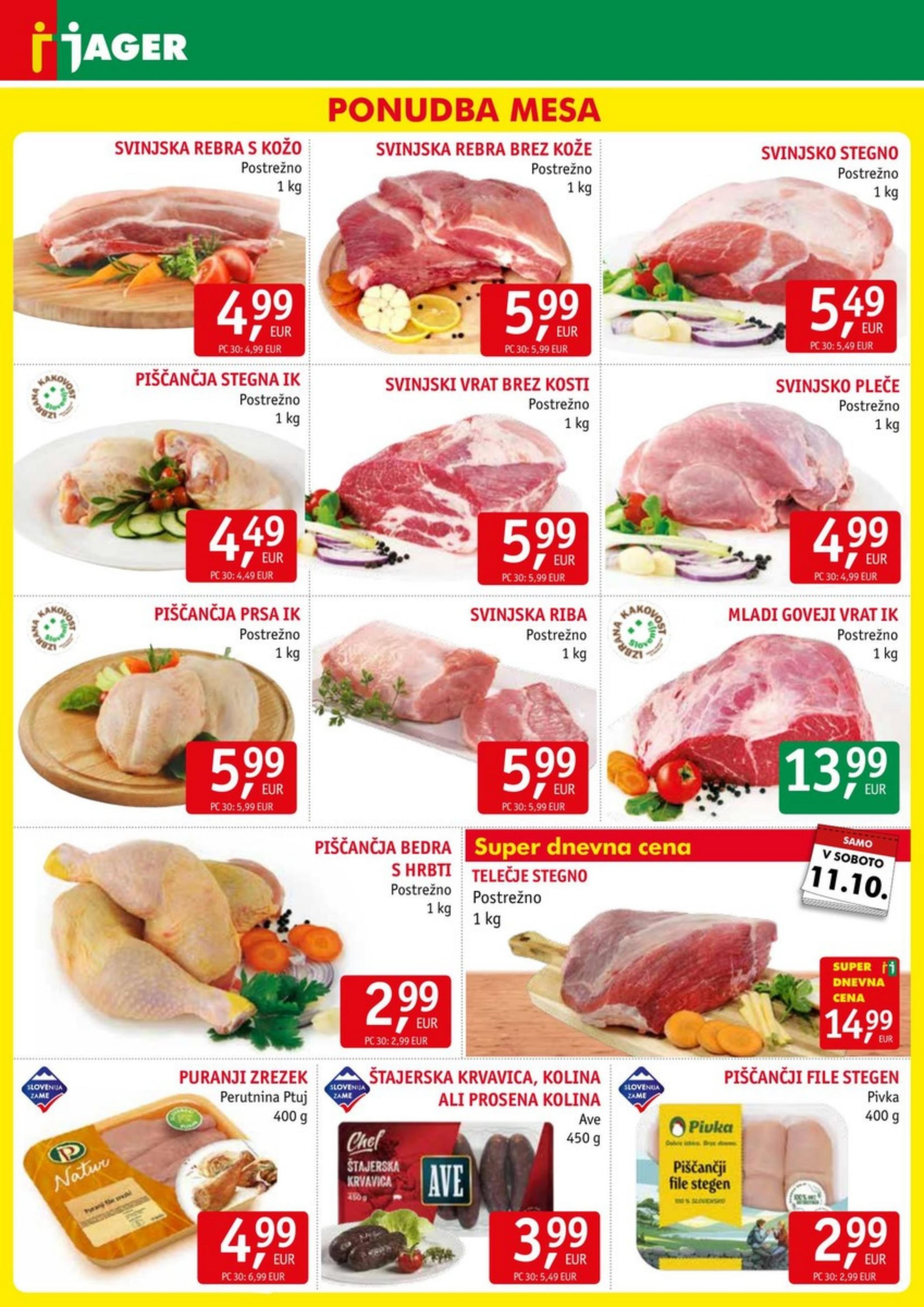 Page from catalog: Živila