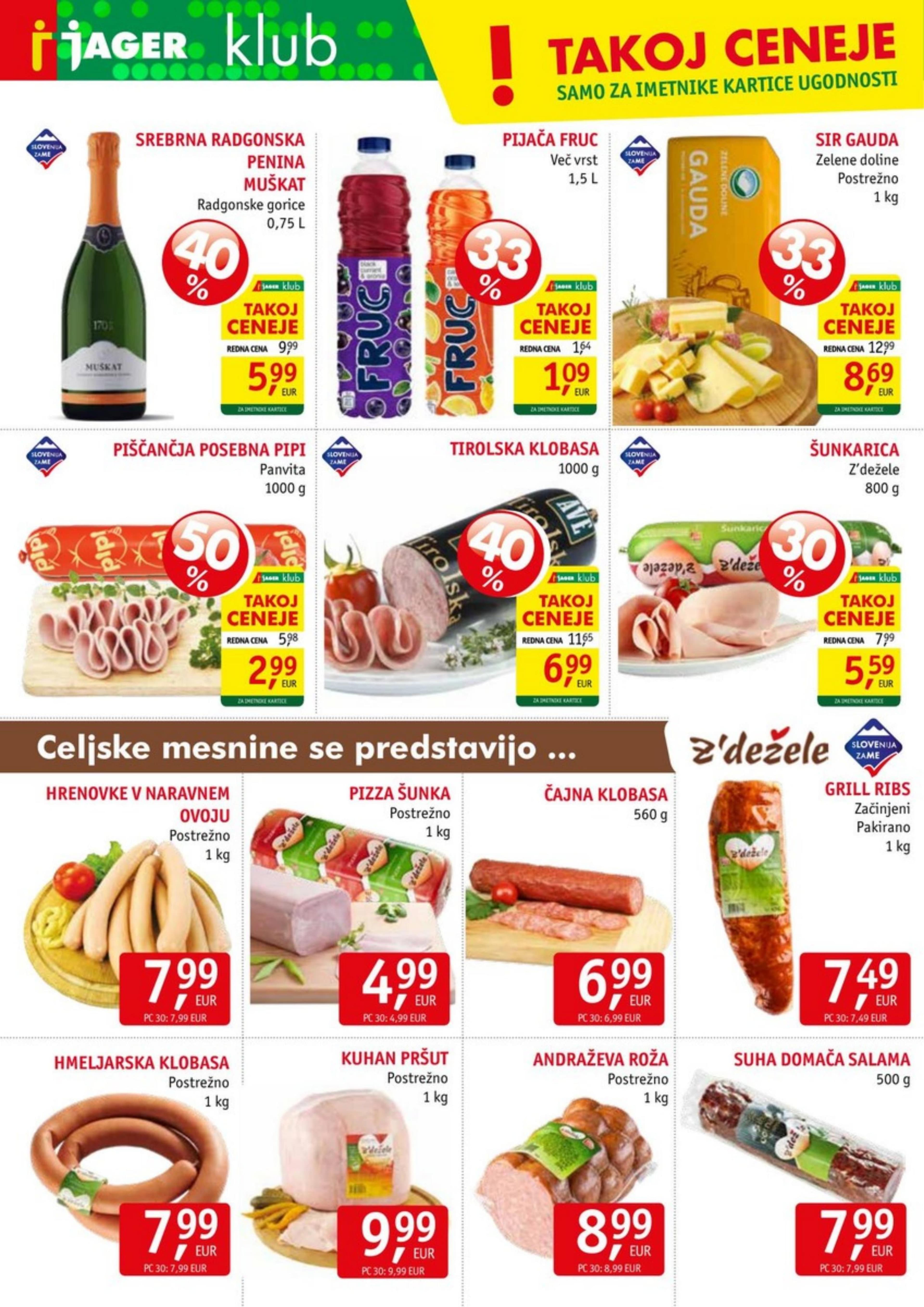 Page from catalog: Živila
