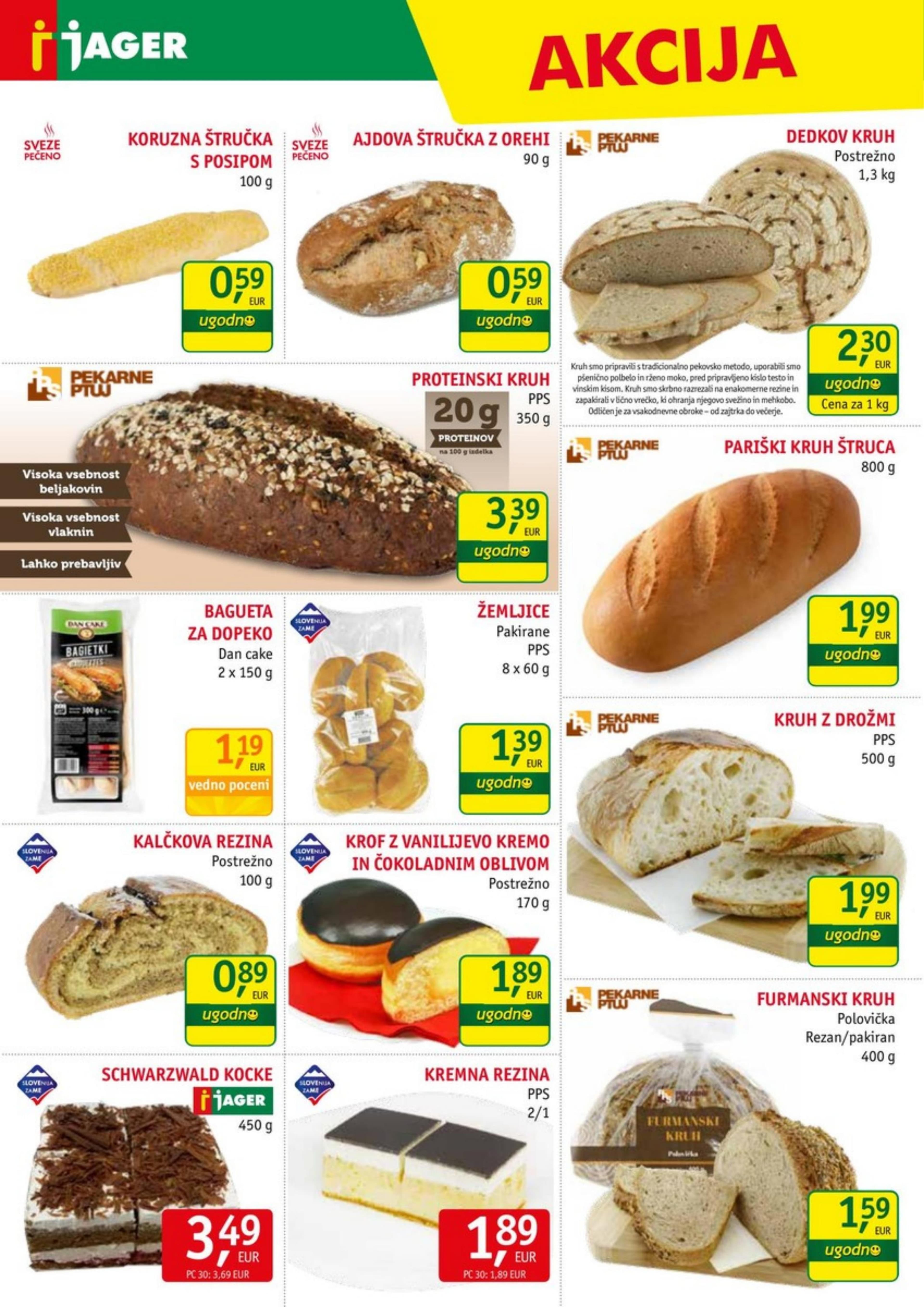 Page from catalog: Živila