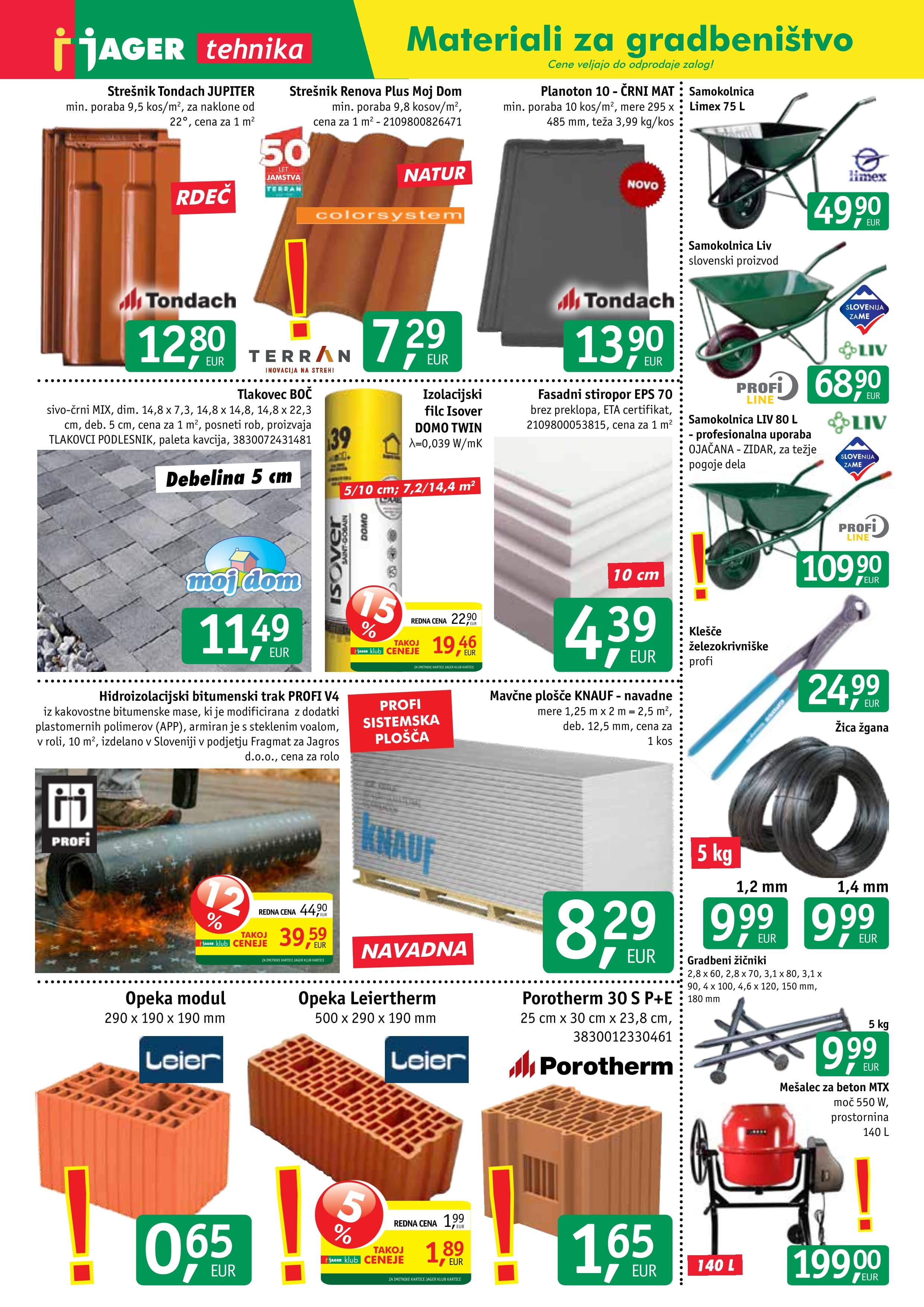 Page from catalog: Tehnika