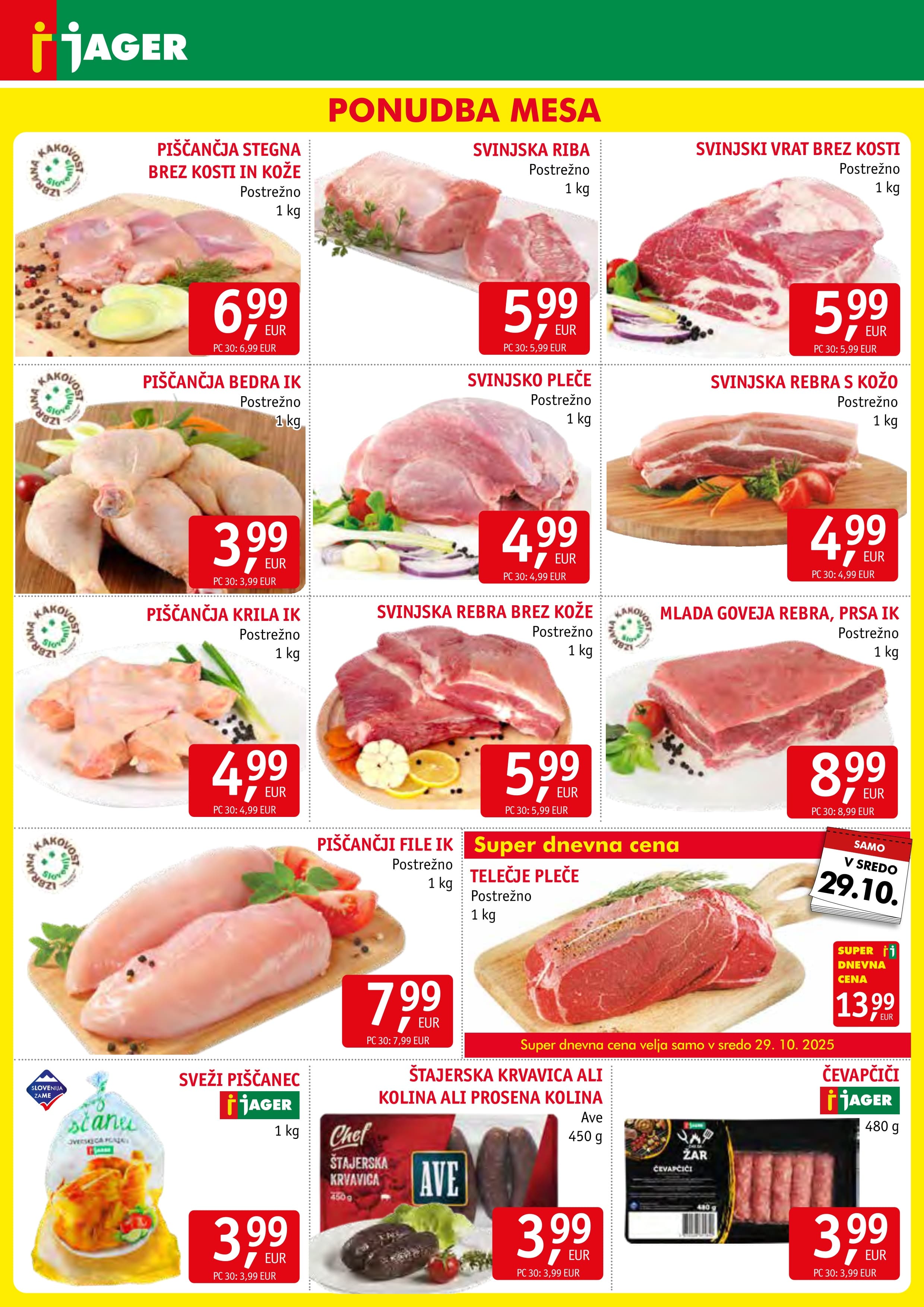 Page from catalog: Živila