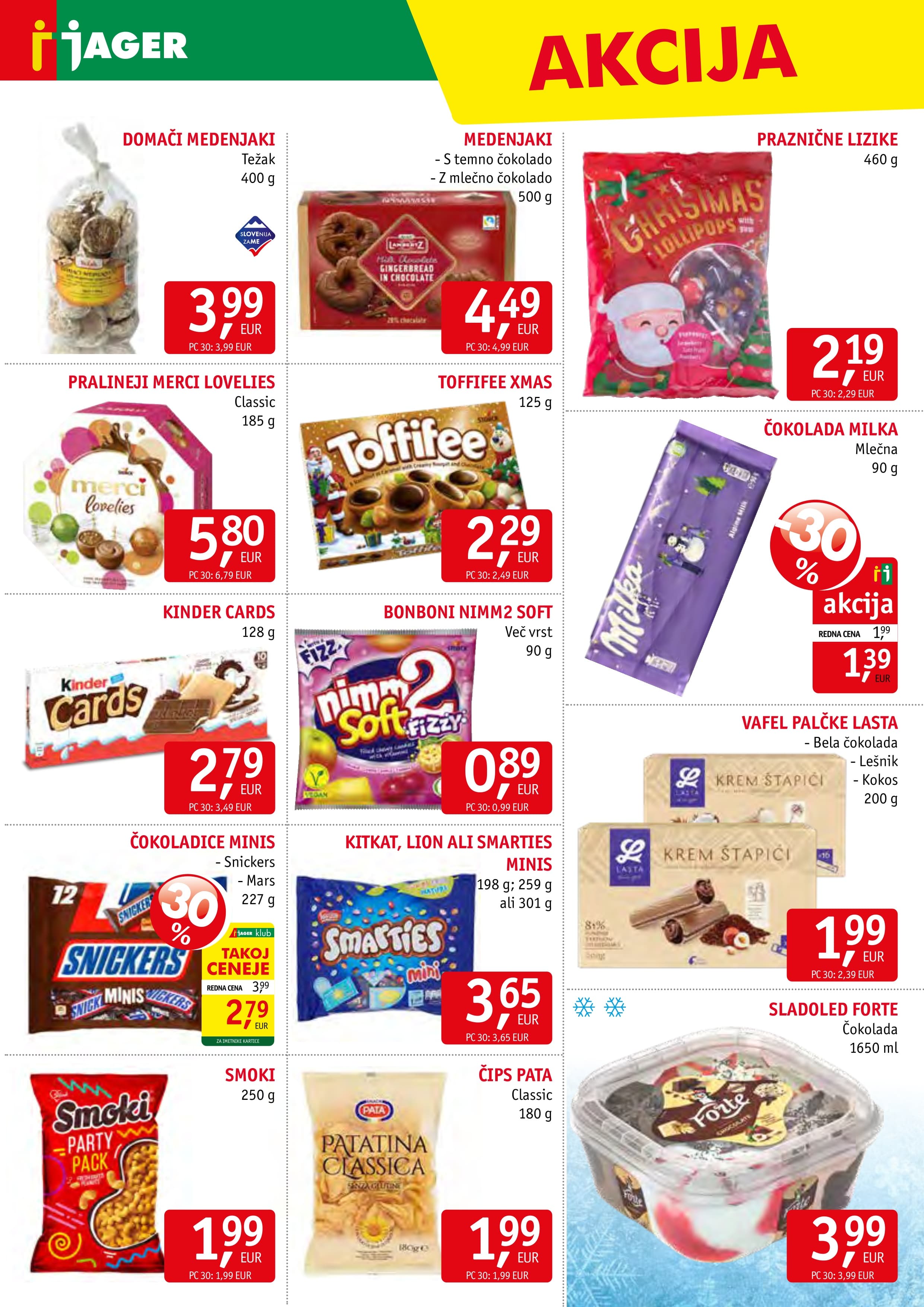 Page from catalog: Živila