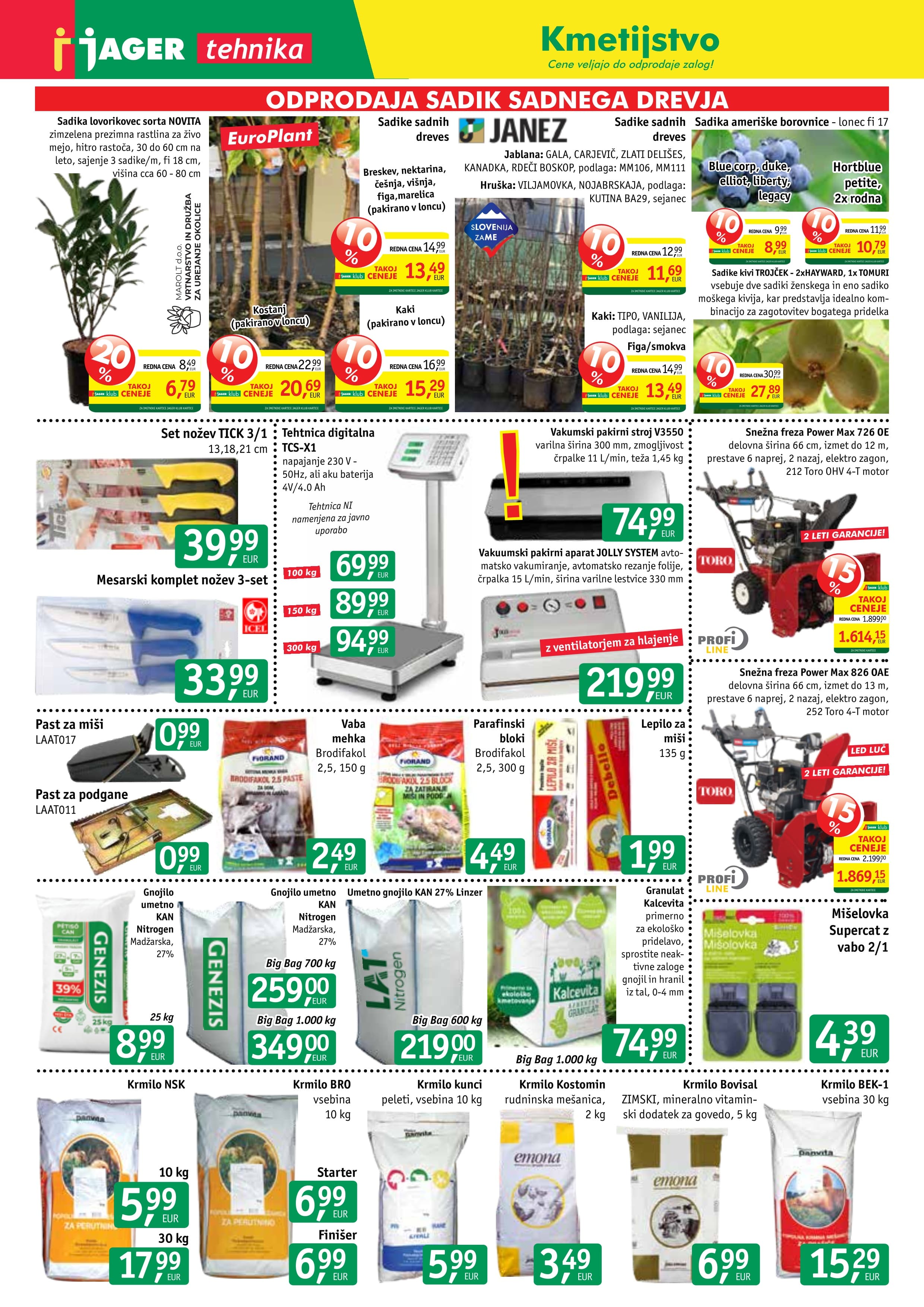 Stran 1. Jager kataloga - Akcije od 12.11. do 18.11.2025.