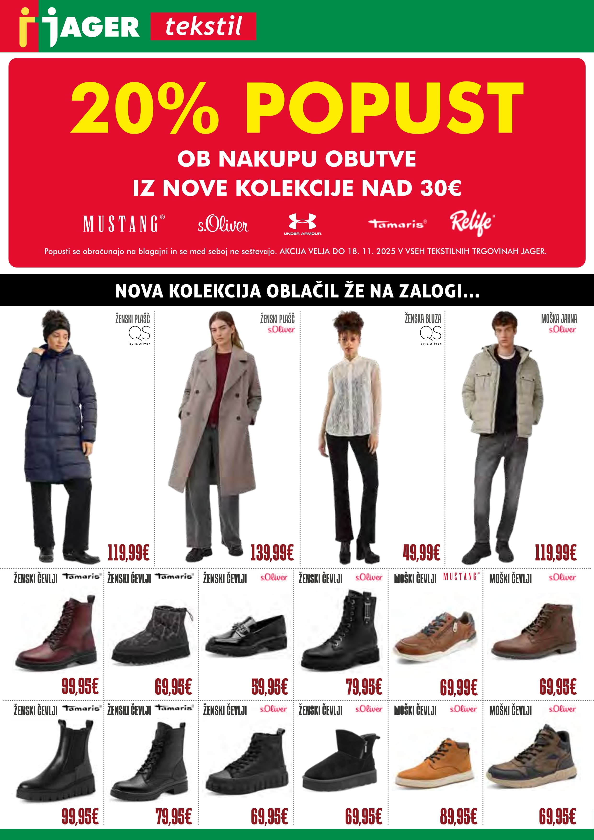 Stran 1. Jager kataloga - Akcije od 12.11. do 18.11.2025.