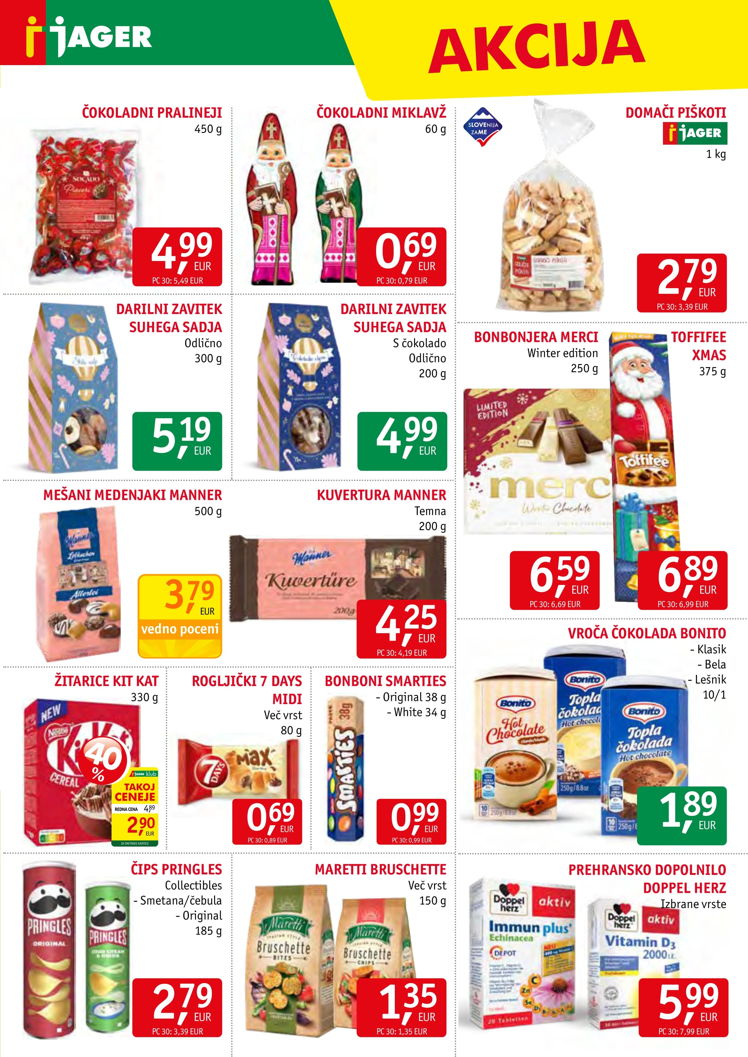 Page from catalog: Živila