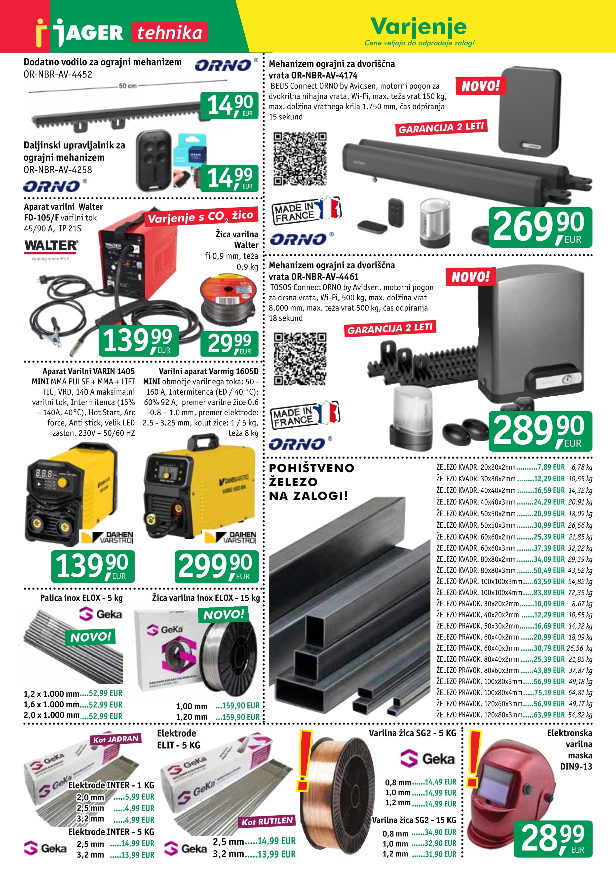 Page from catalog: Tehnika