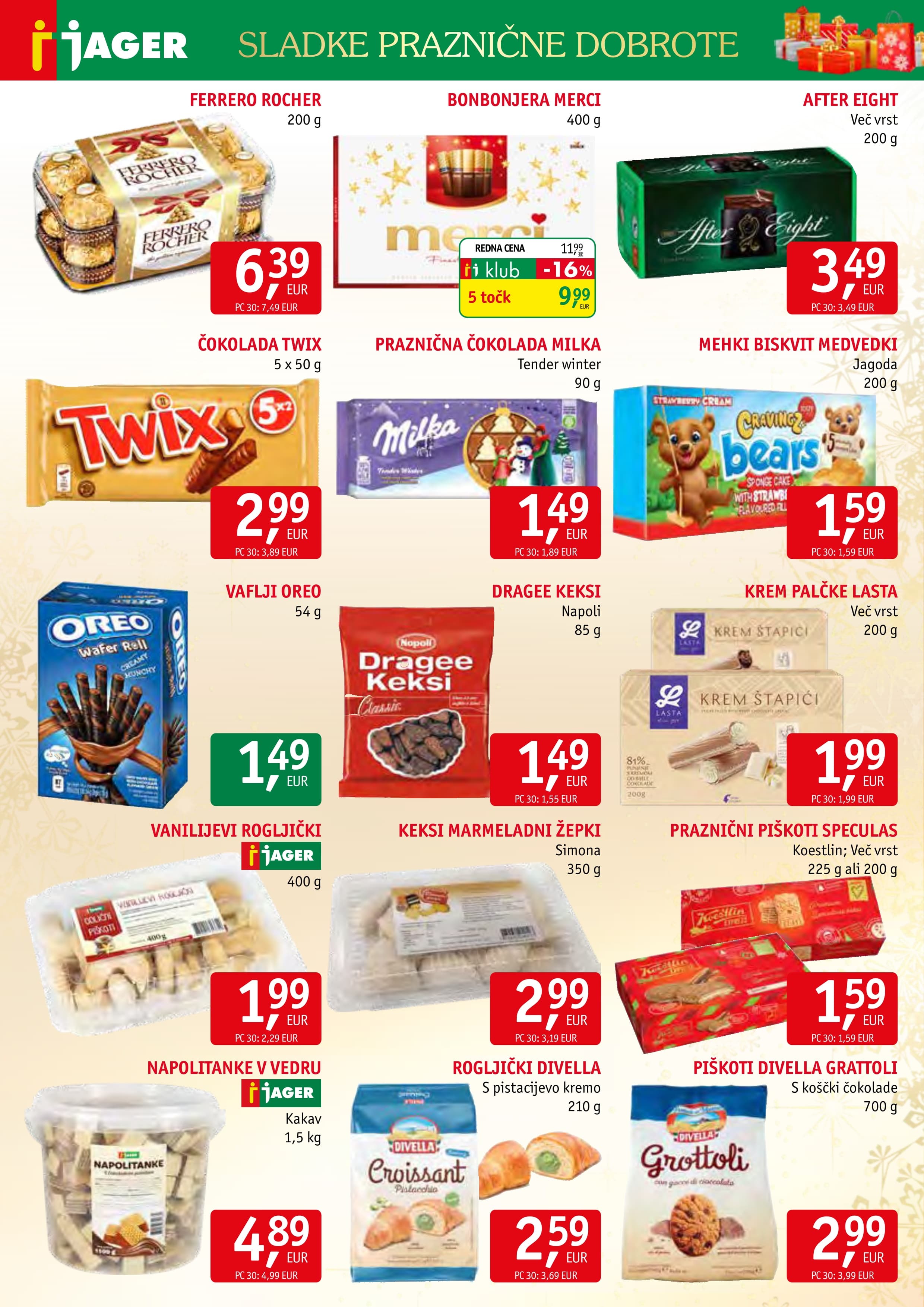 Page from catalog: Živila