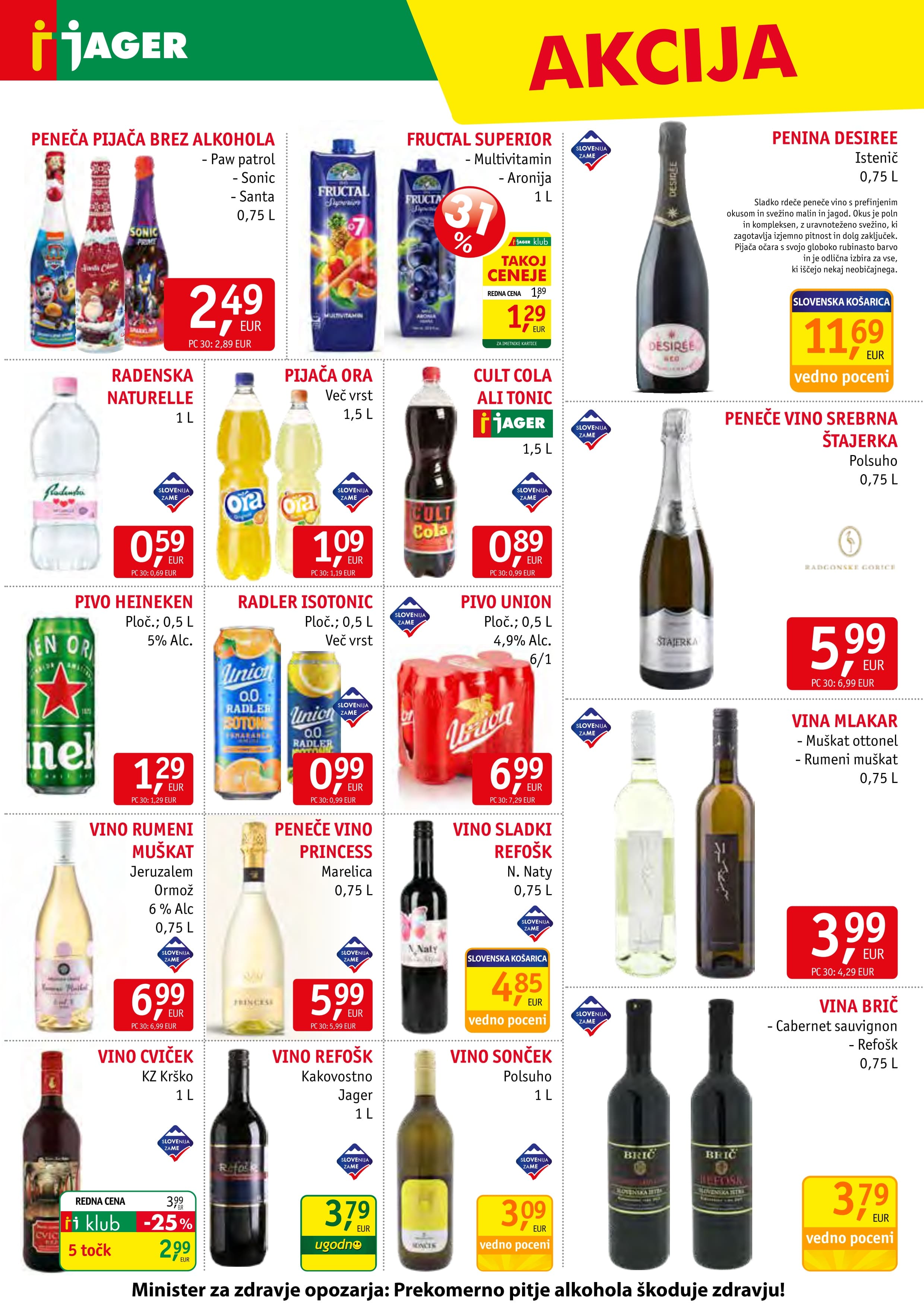 Page from catalog: Živila