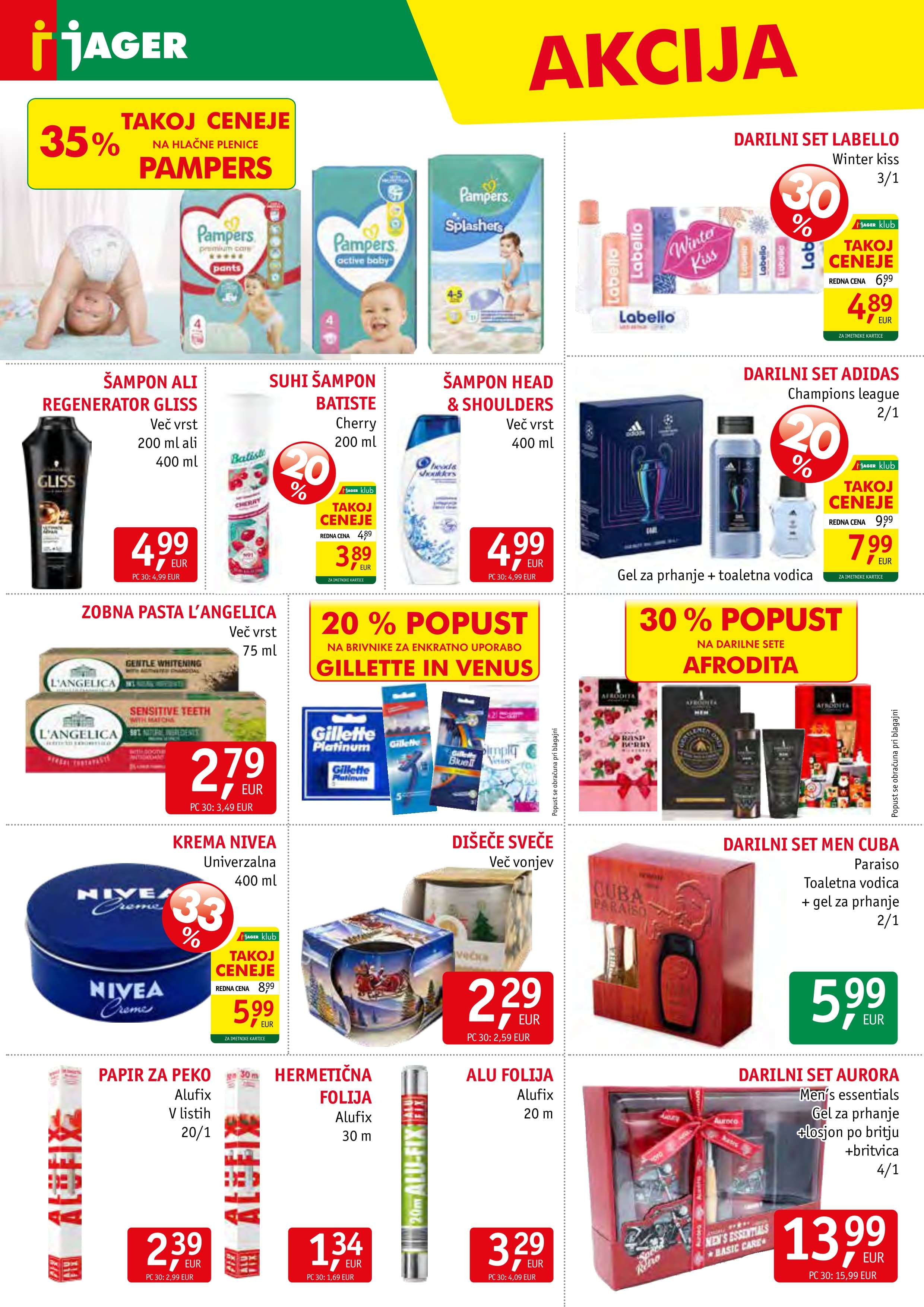 Page from catalog: Živila