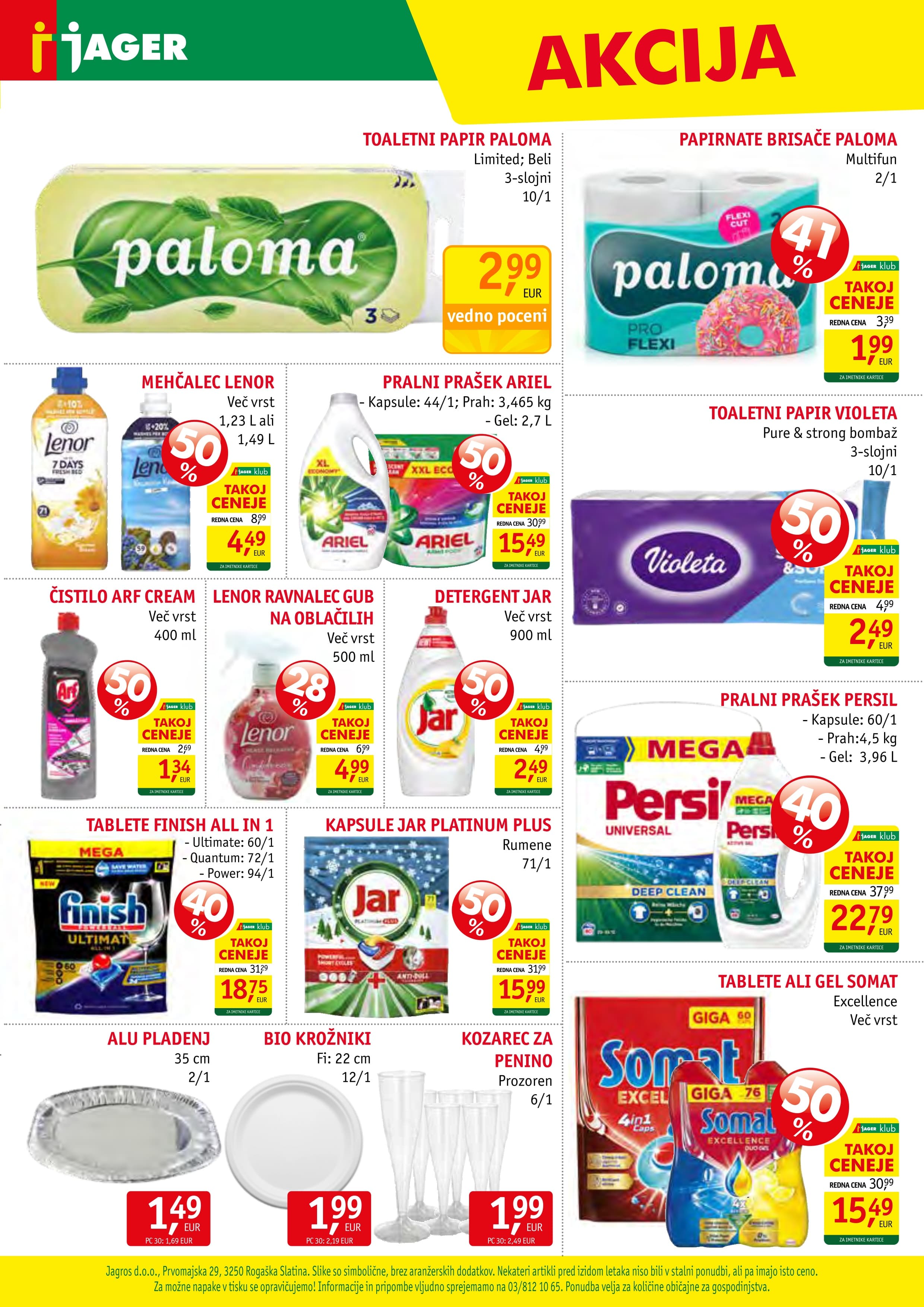 Page from catalog: Živila