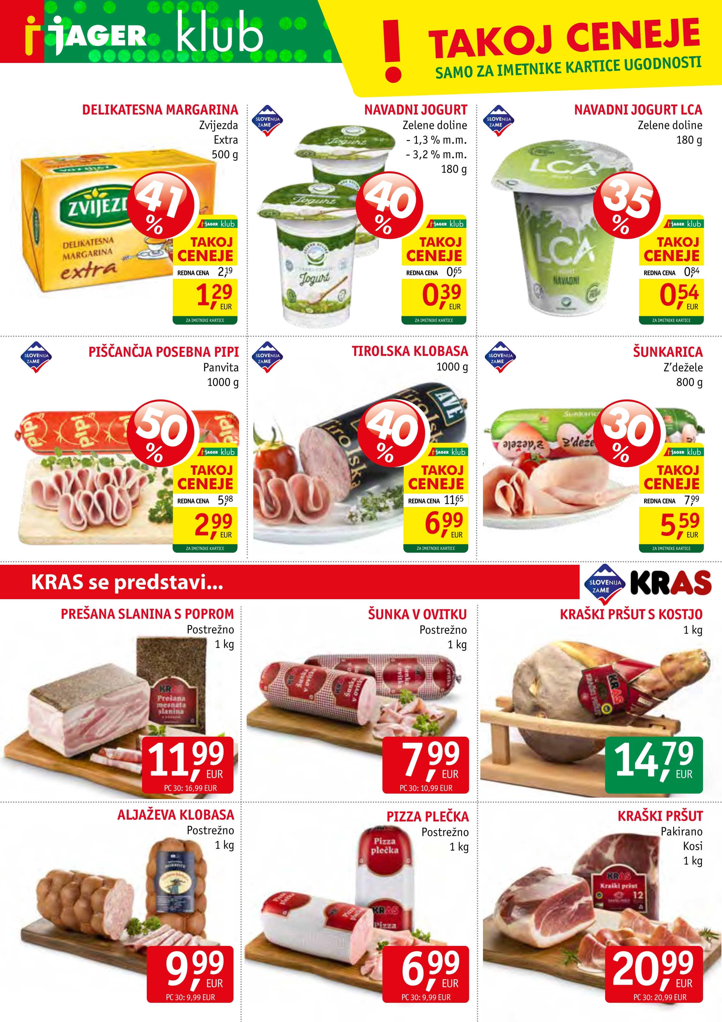 Page from catalog: Živila