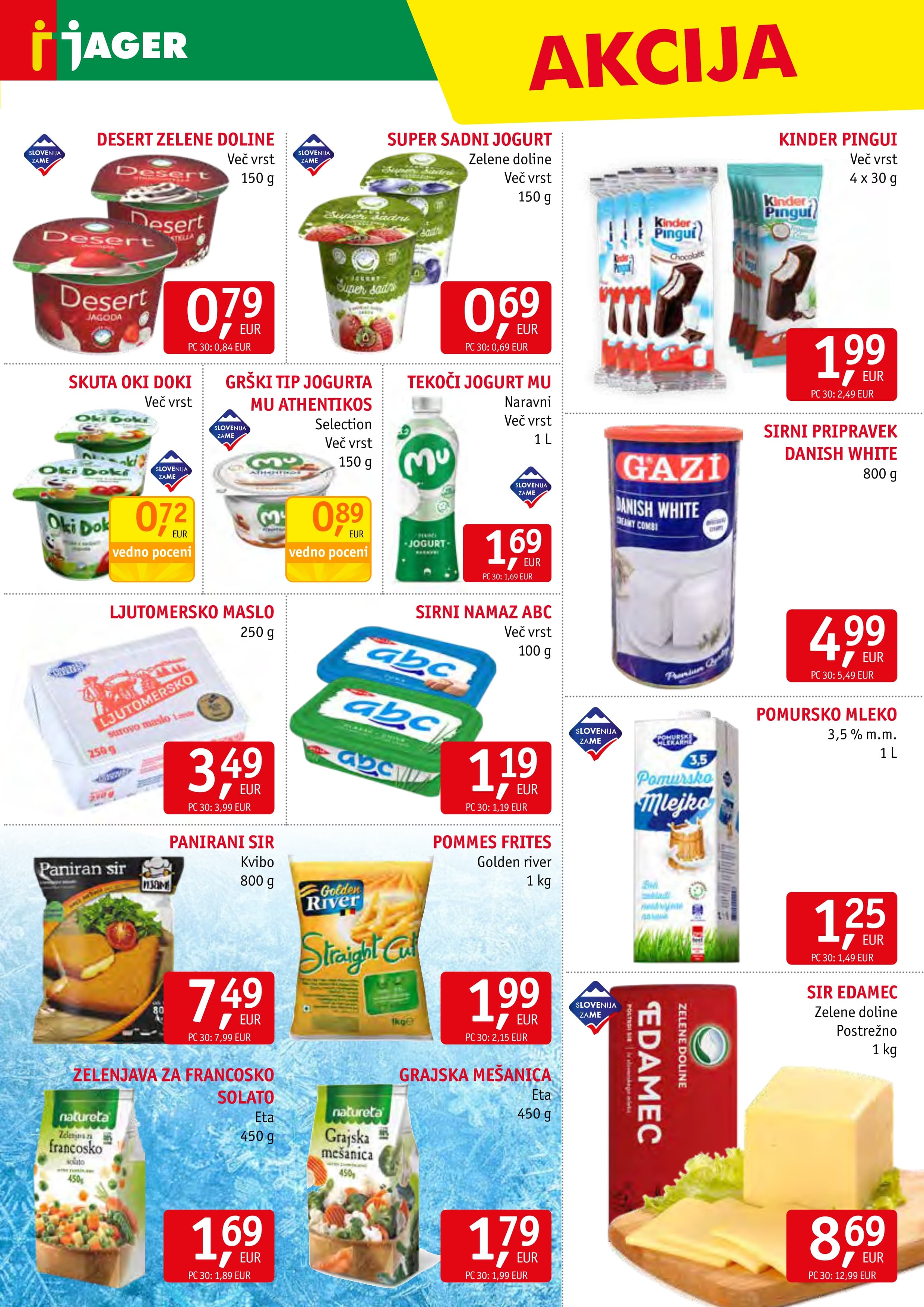 Page from catalog: Živila