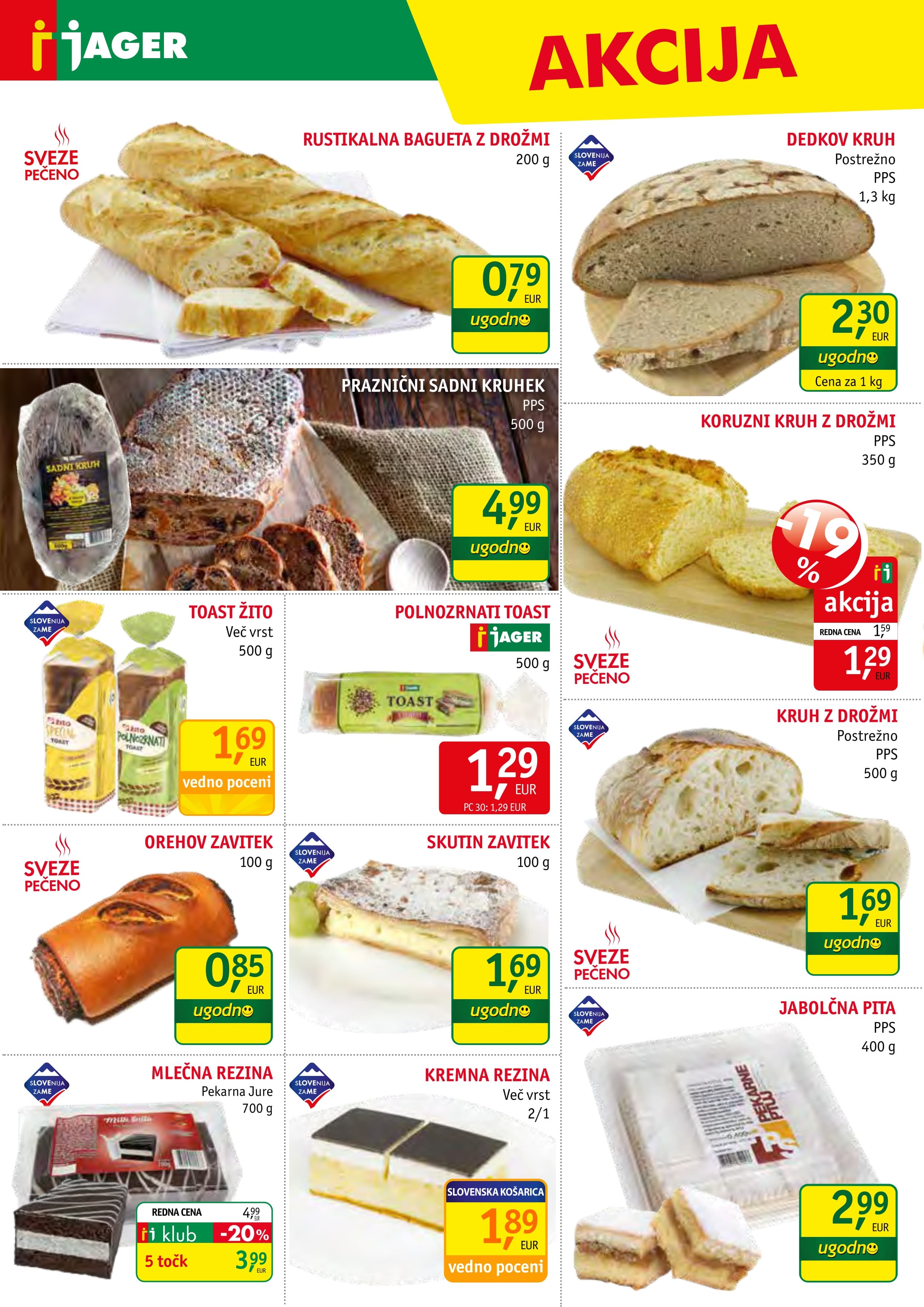 Page from catalog: Živila