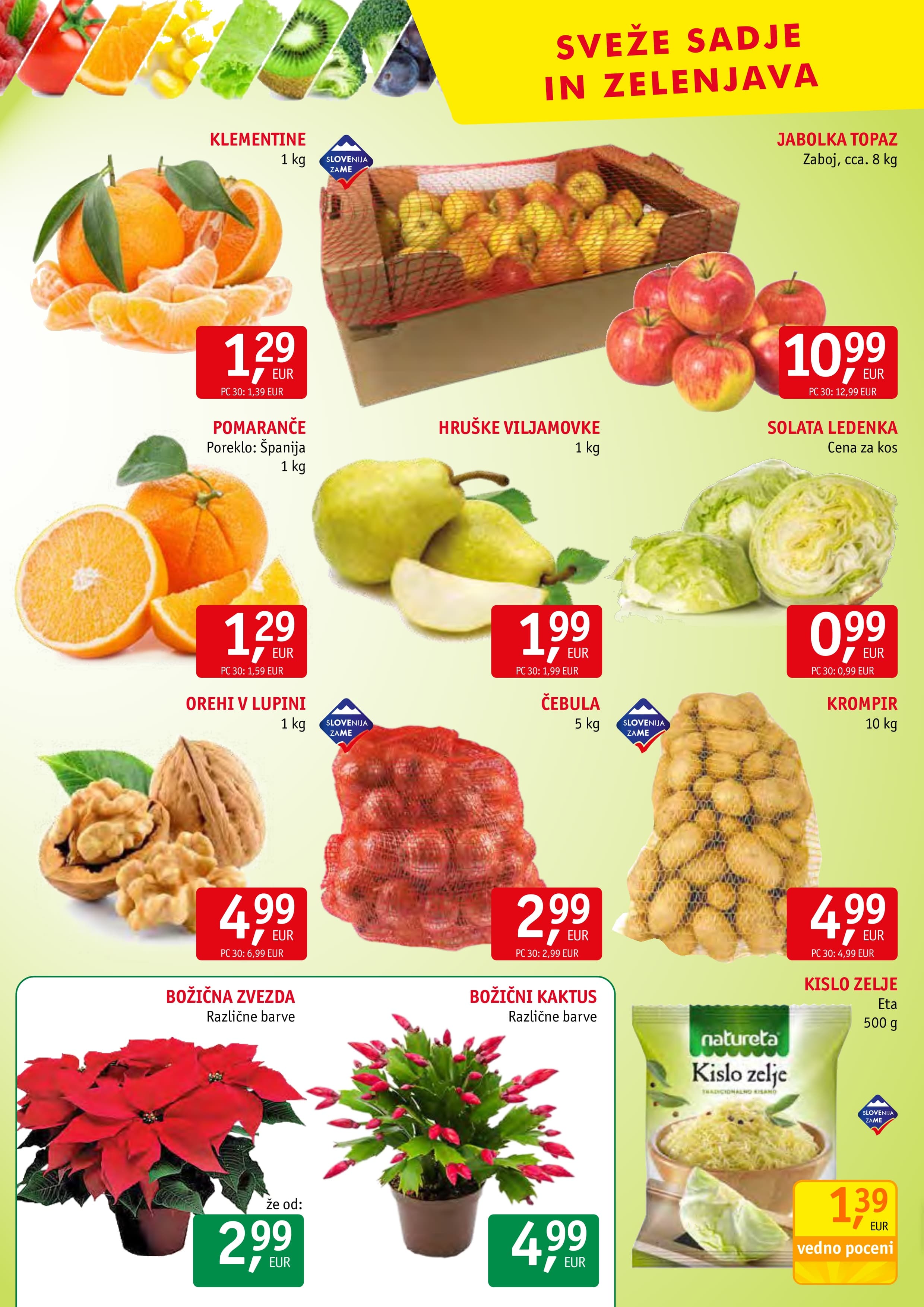 Page from catalog: Živila