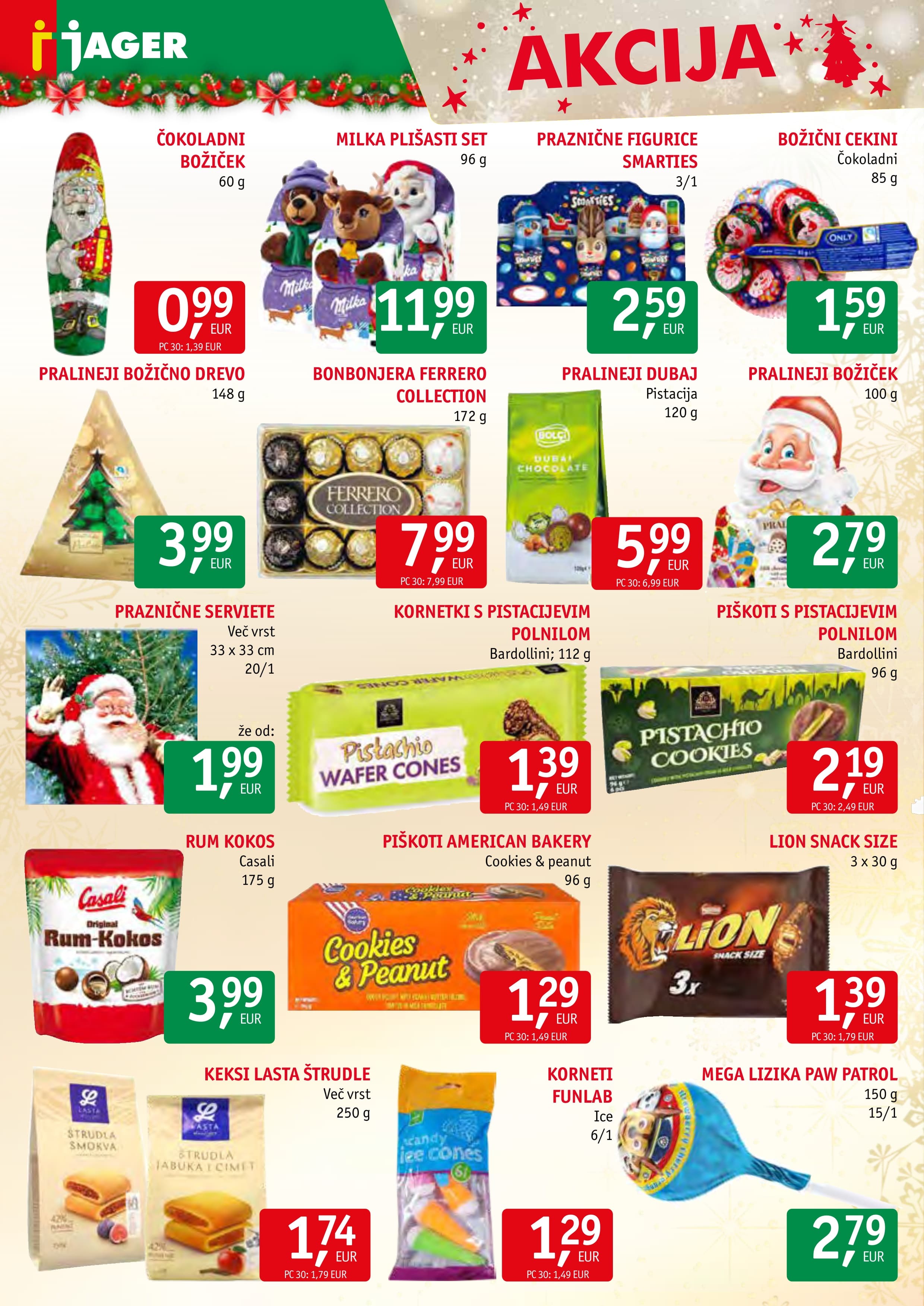 Page from catalog: Živila