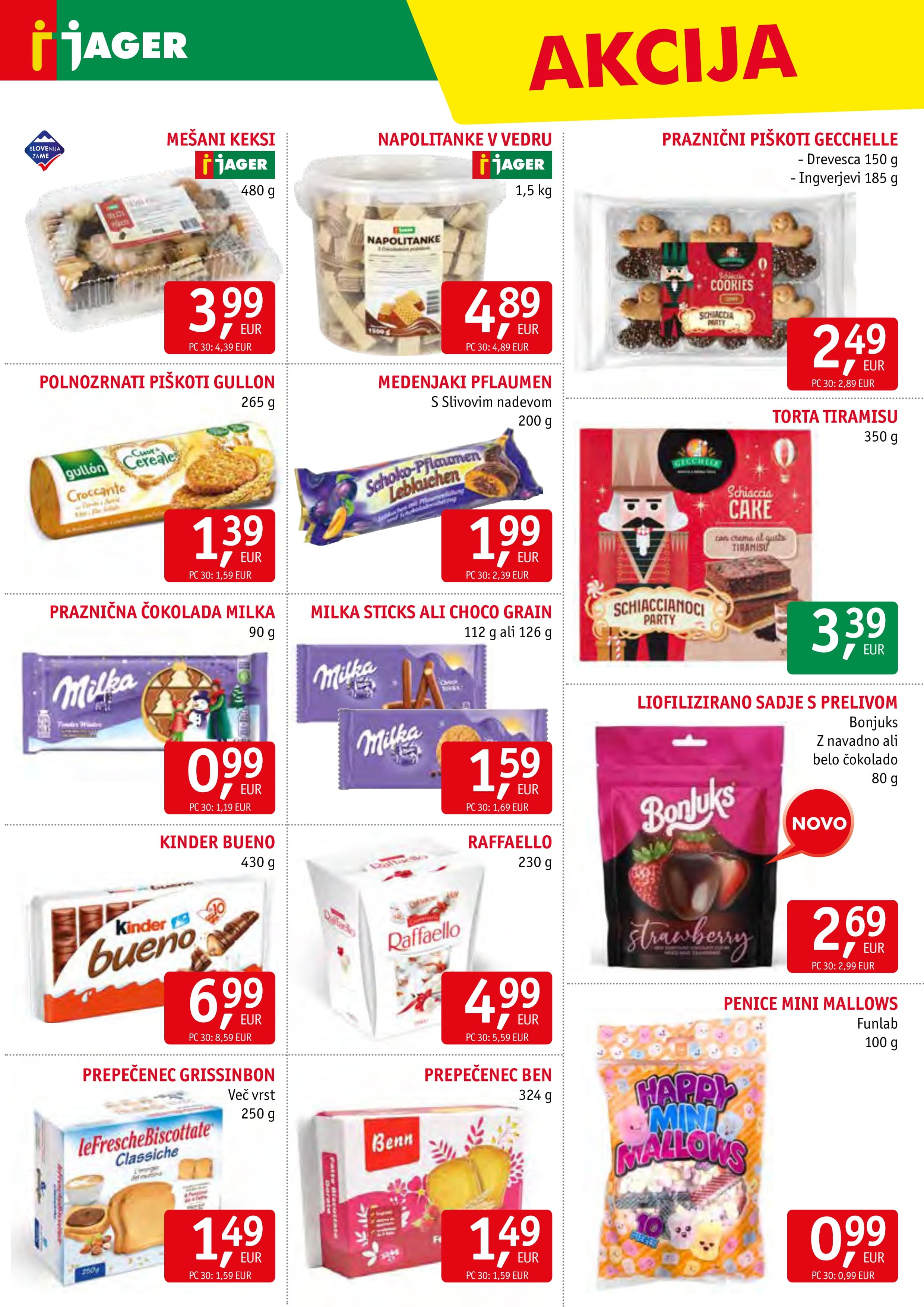 Page from catalog: Živila