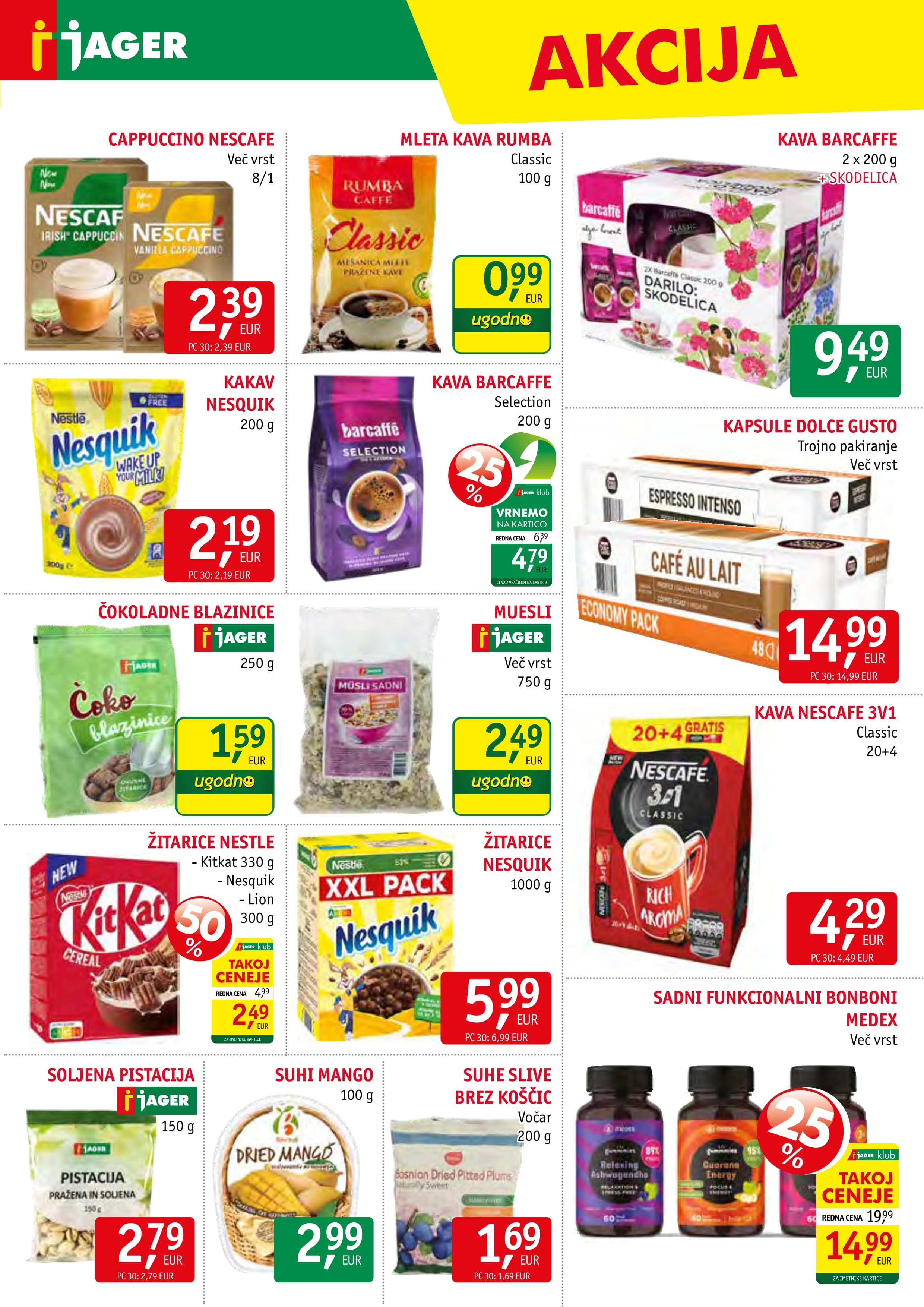 Page from catalog: Živila