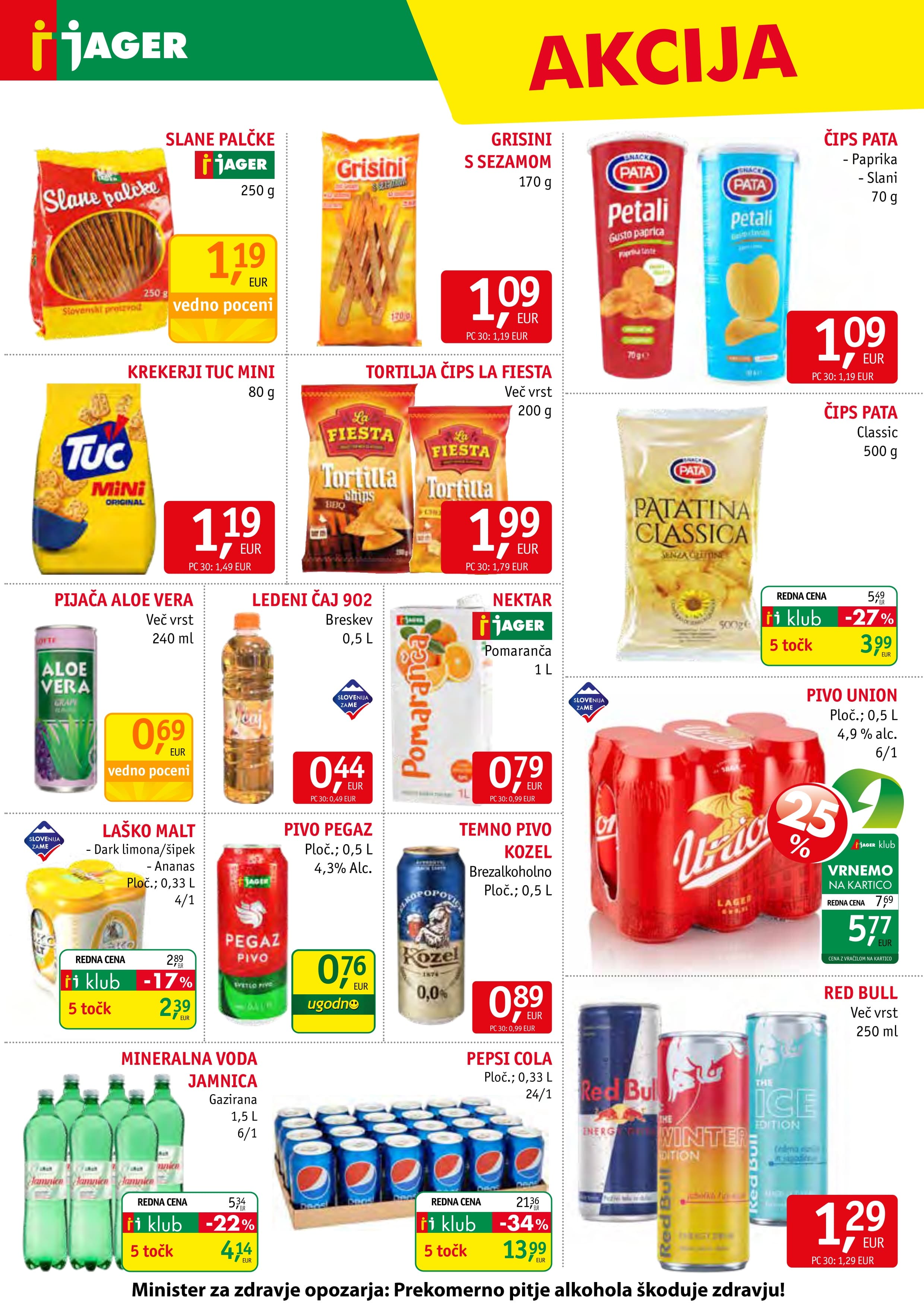 Page from catalog: Živila