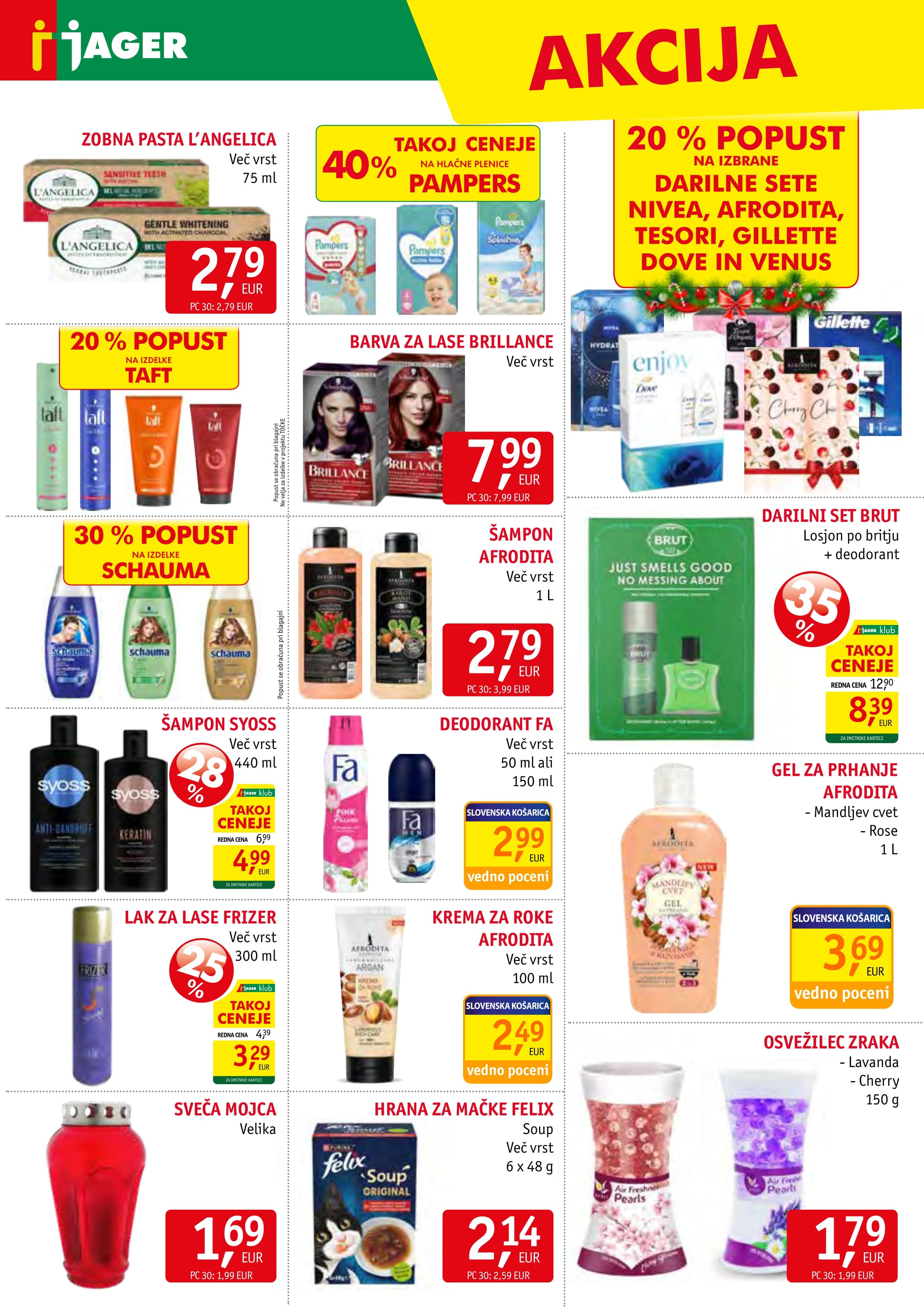 Page from catalog: Živila