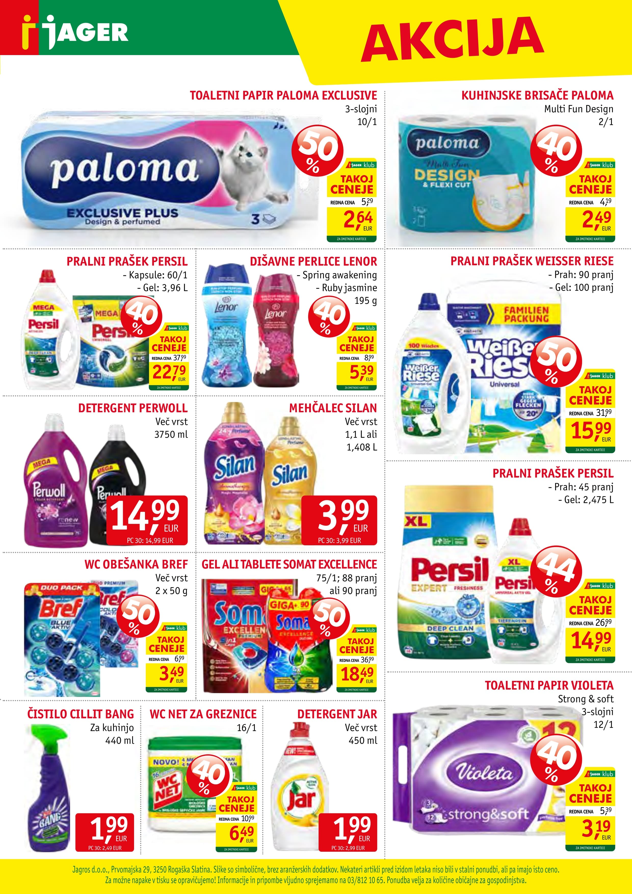 Page from catalog: Živila