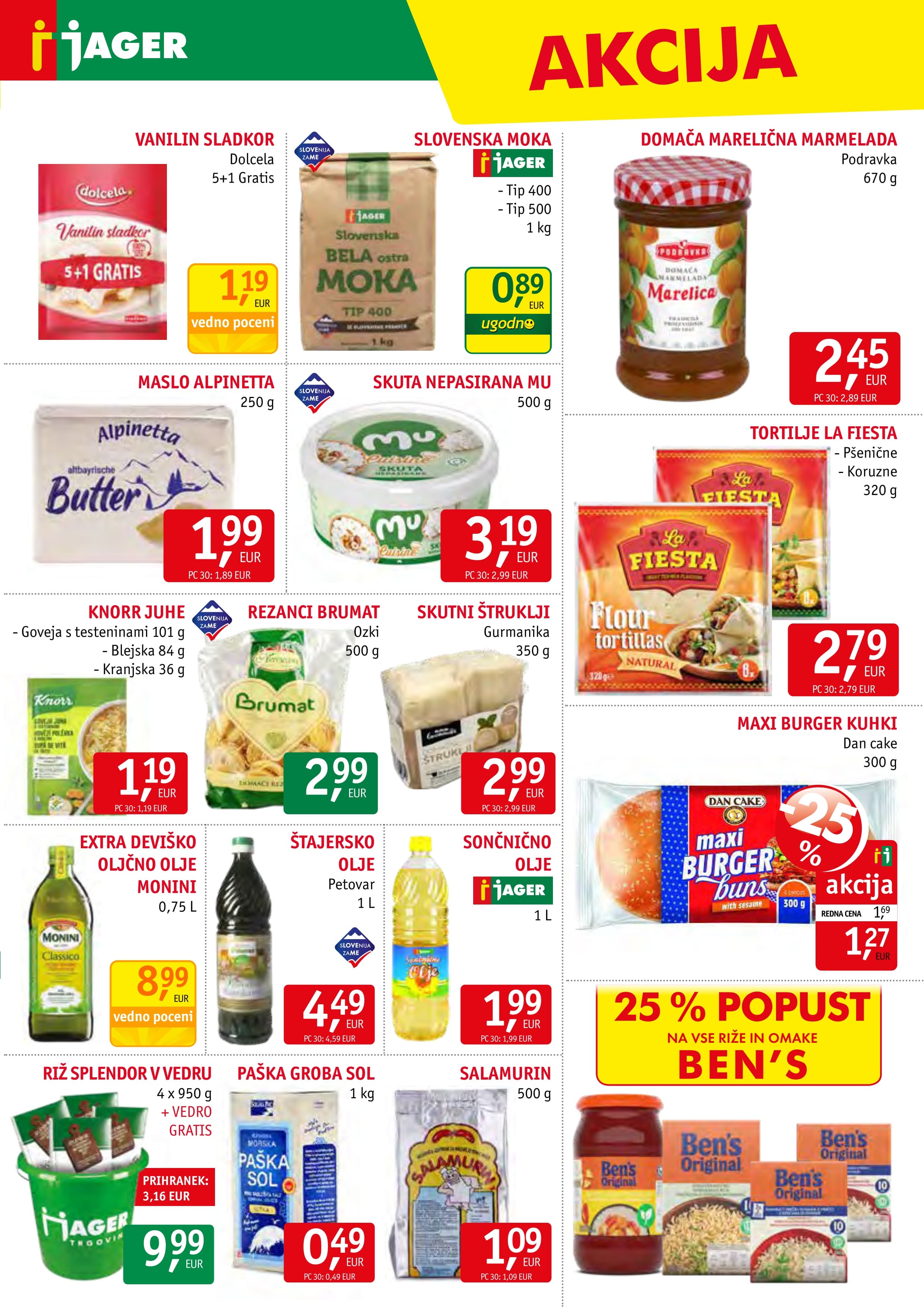 Page from catalog: Živila