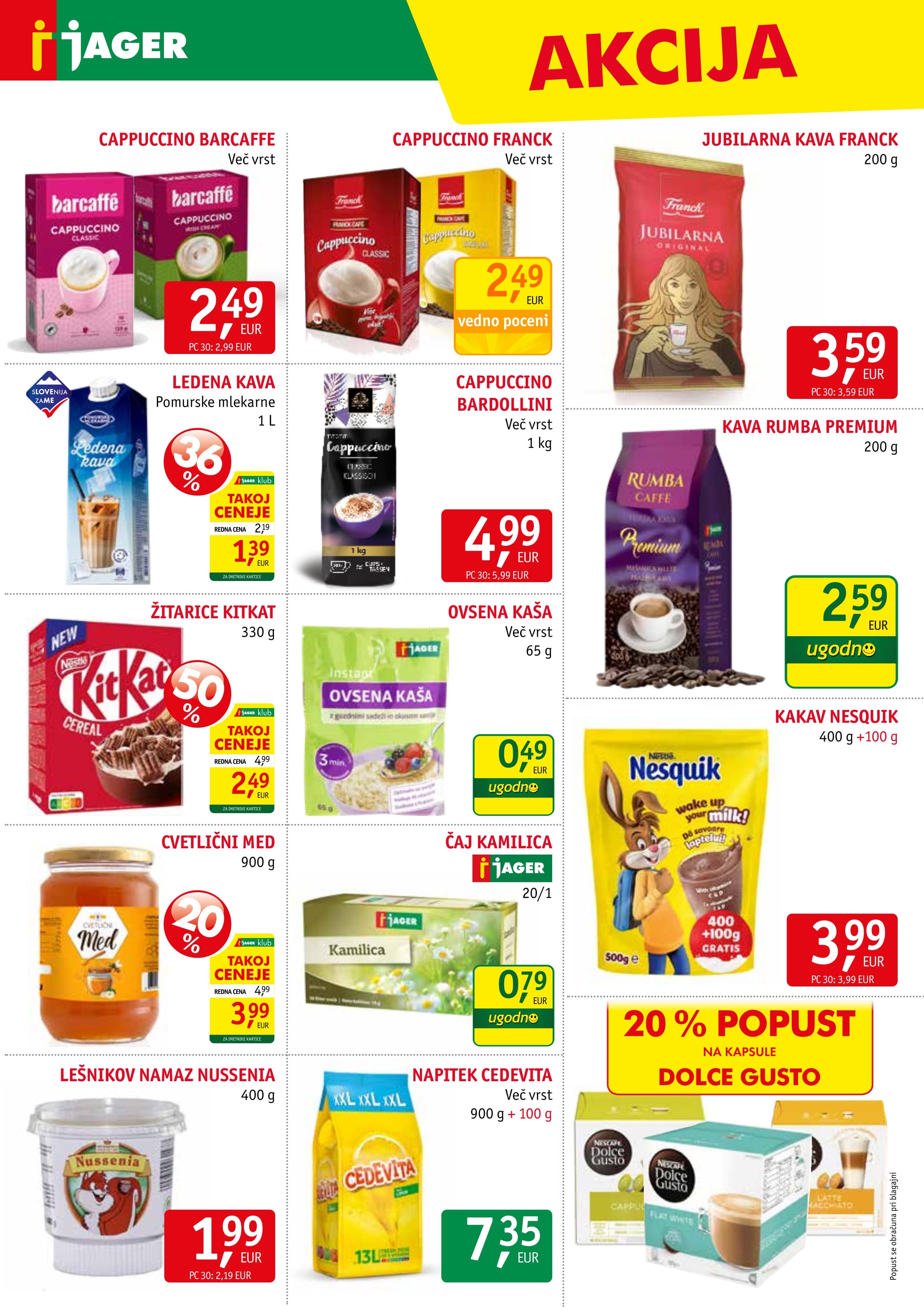 Page from catalog: Živila