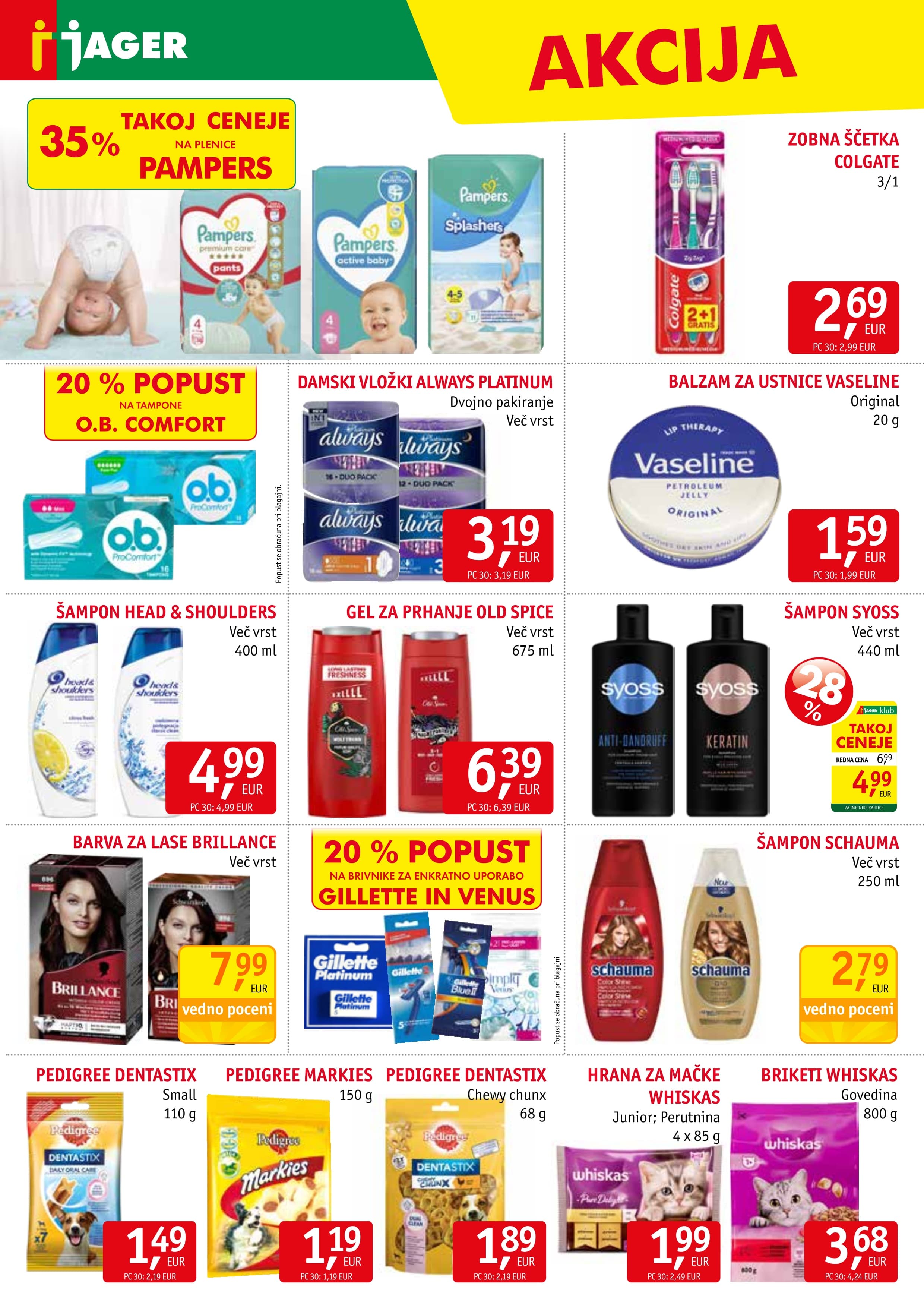 Page from catalog: Živila