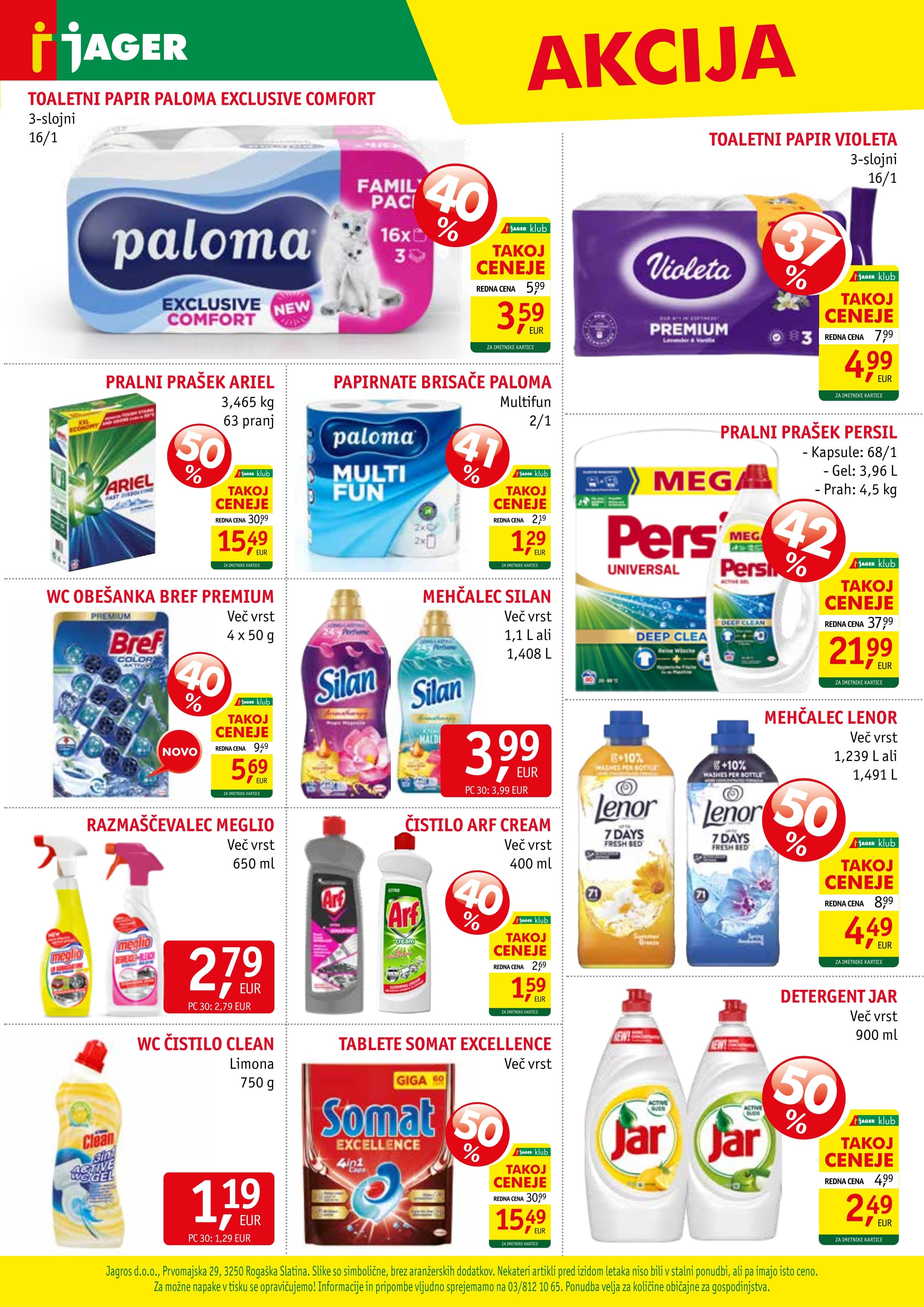 Page from catalog: Živila