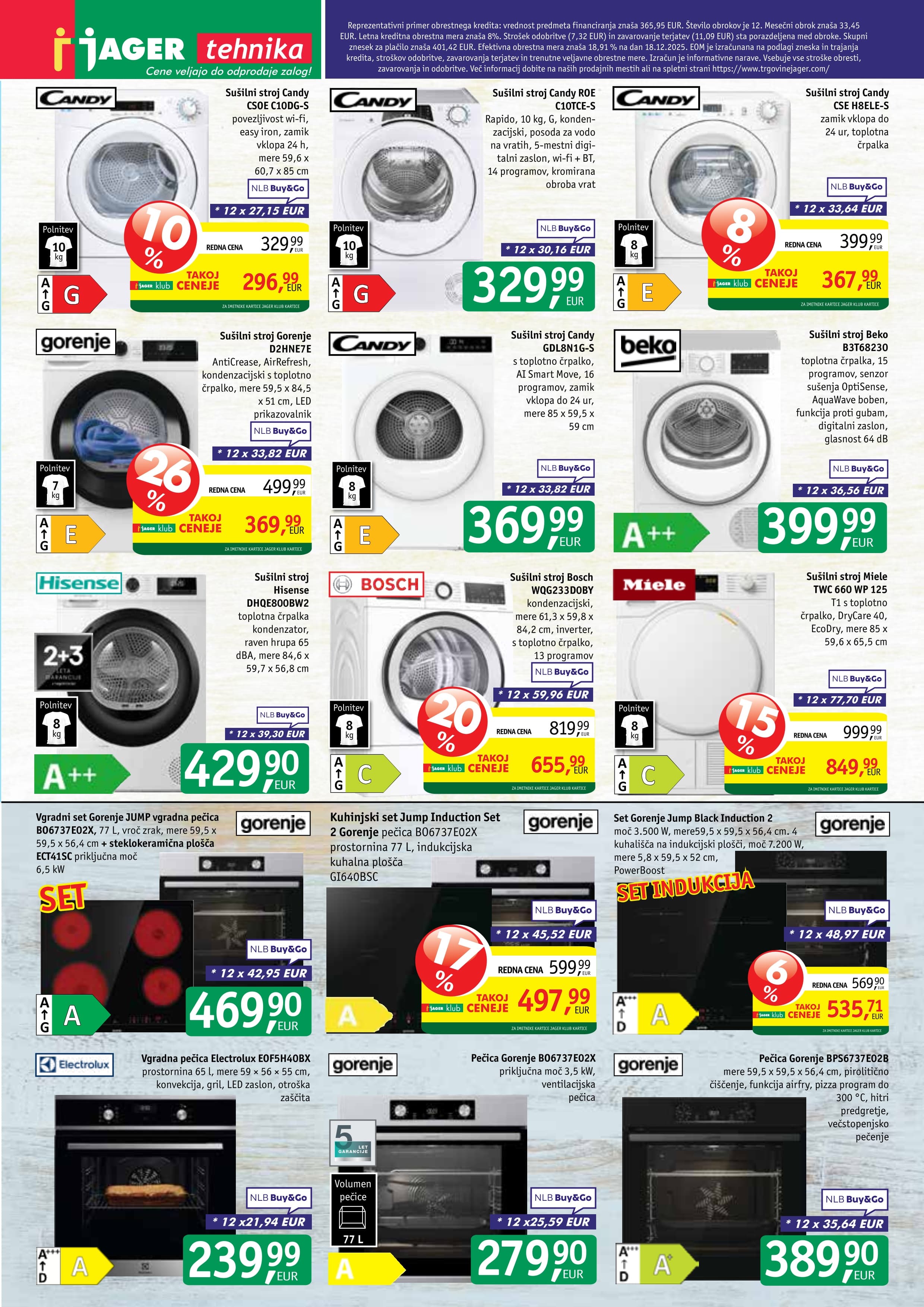 Stran 13. Jager kataloga - Tehnika