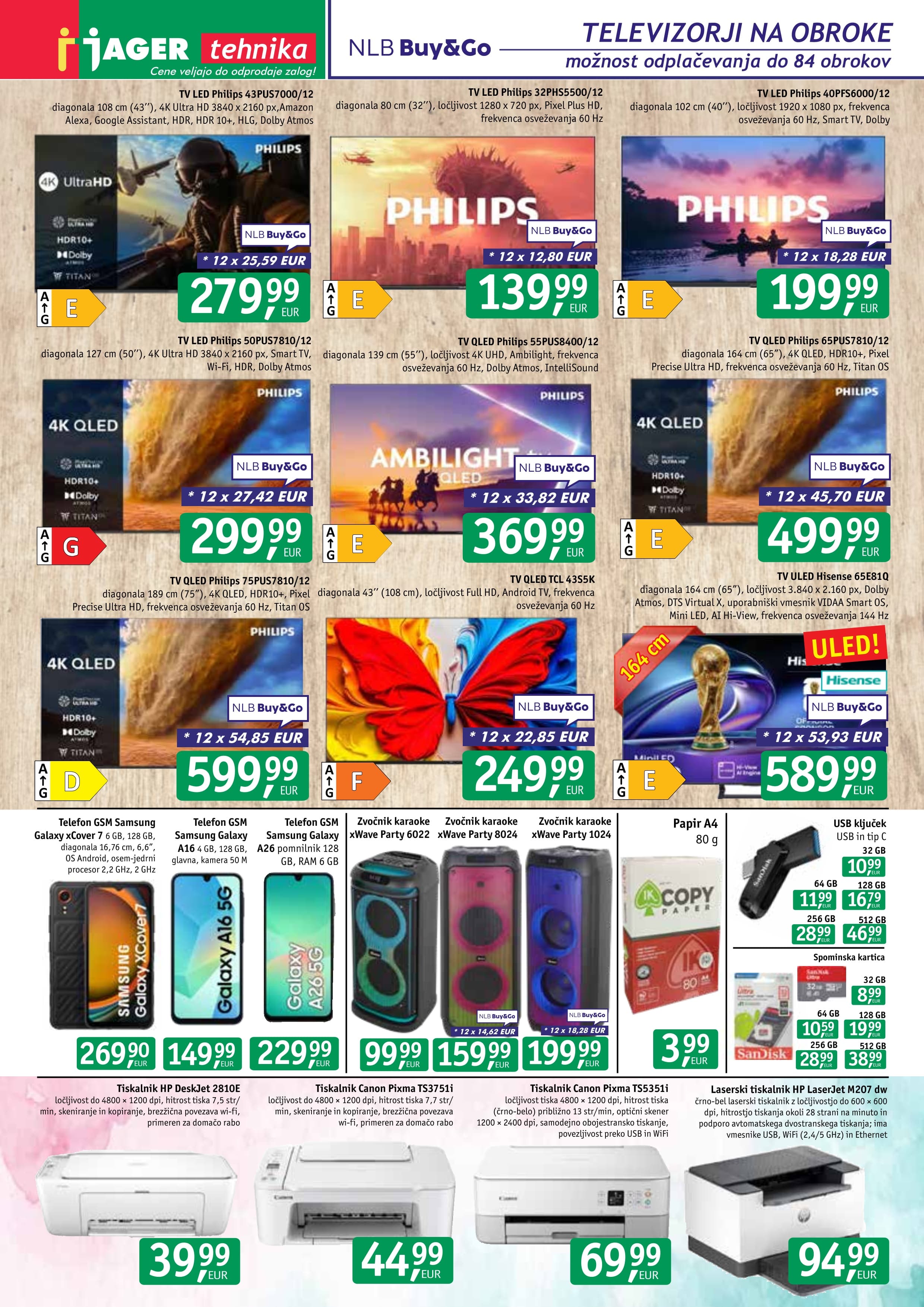 Stran 14. Jager kataloga - Tehnika