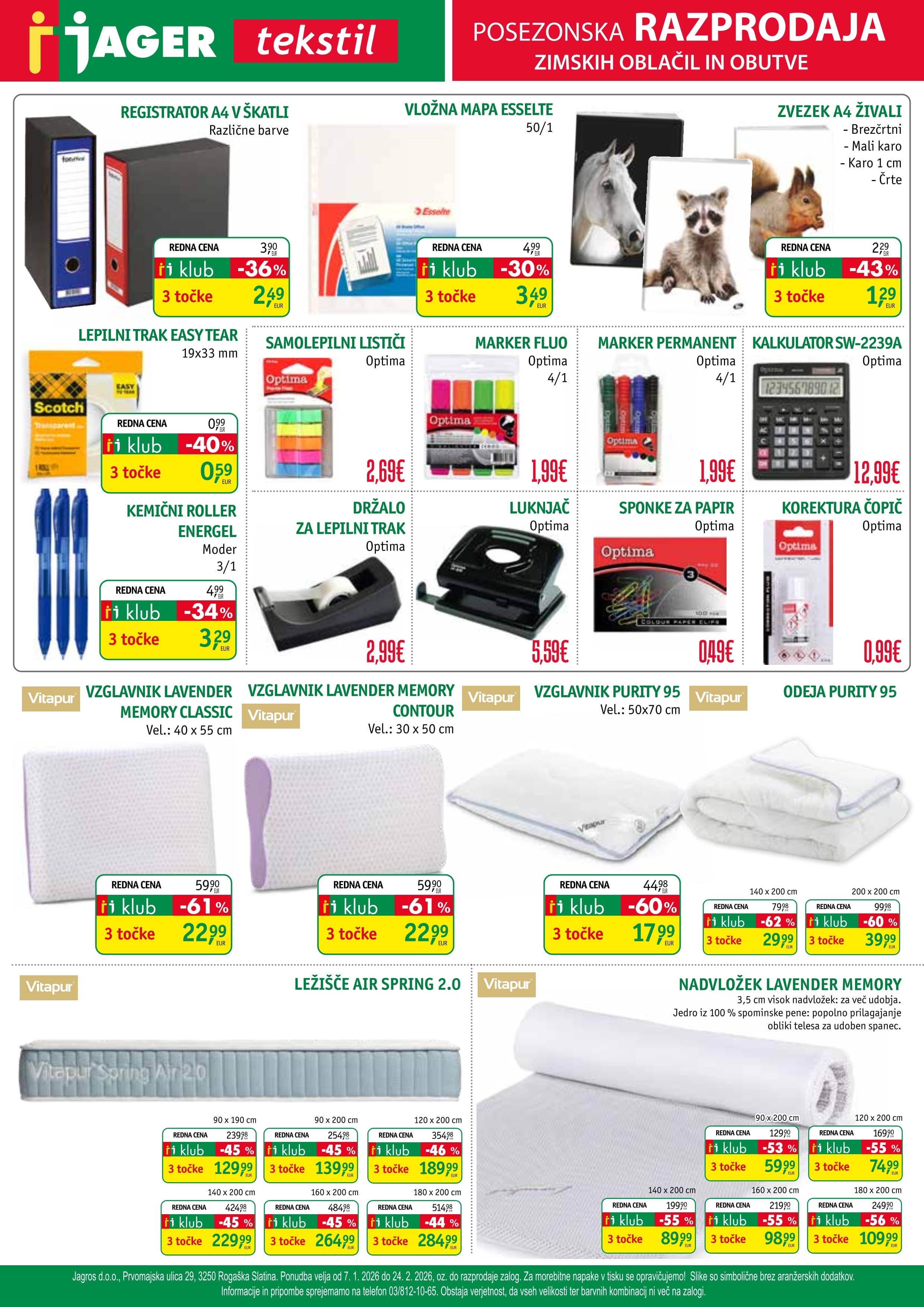 Page from catalog: Tekstil