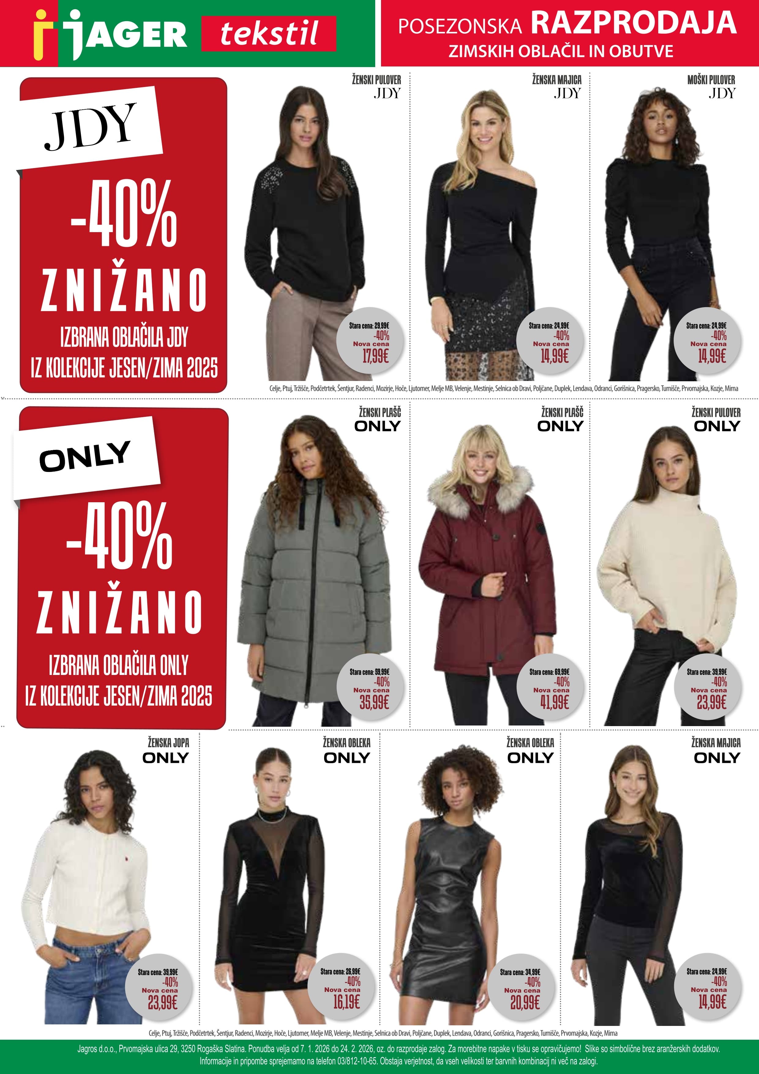 Stran 4. Jager kataloga - Tekstil