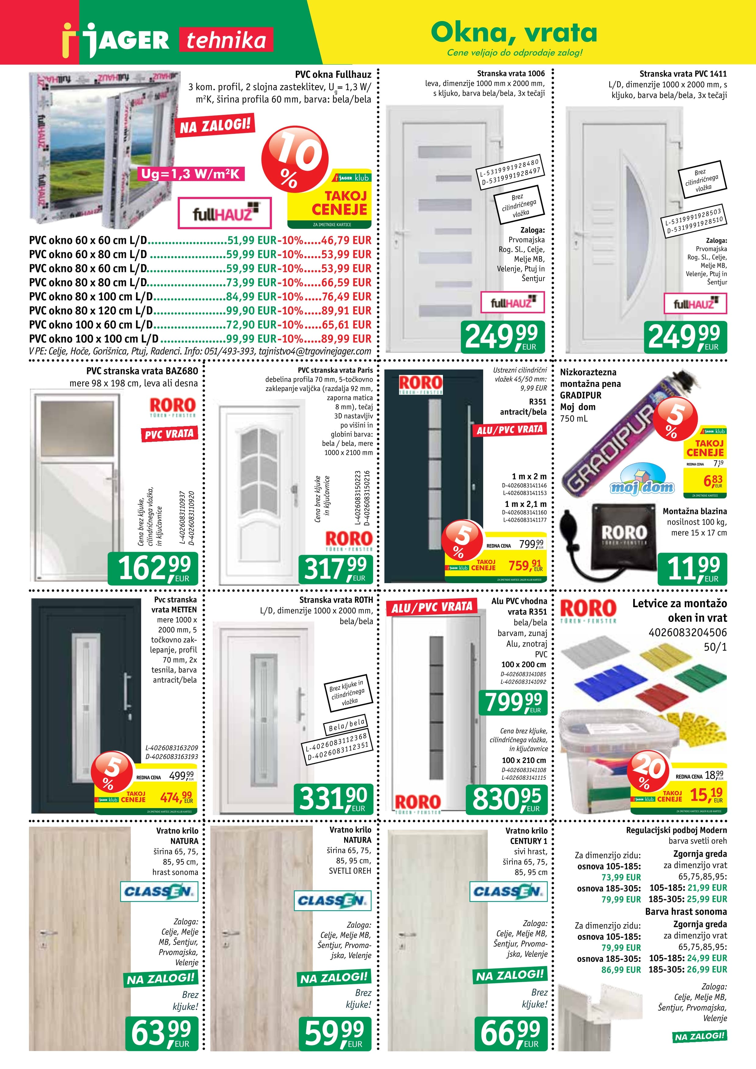 Stran 10. Jager kataloga - Tehnika