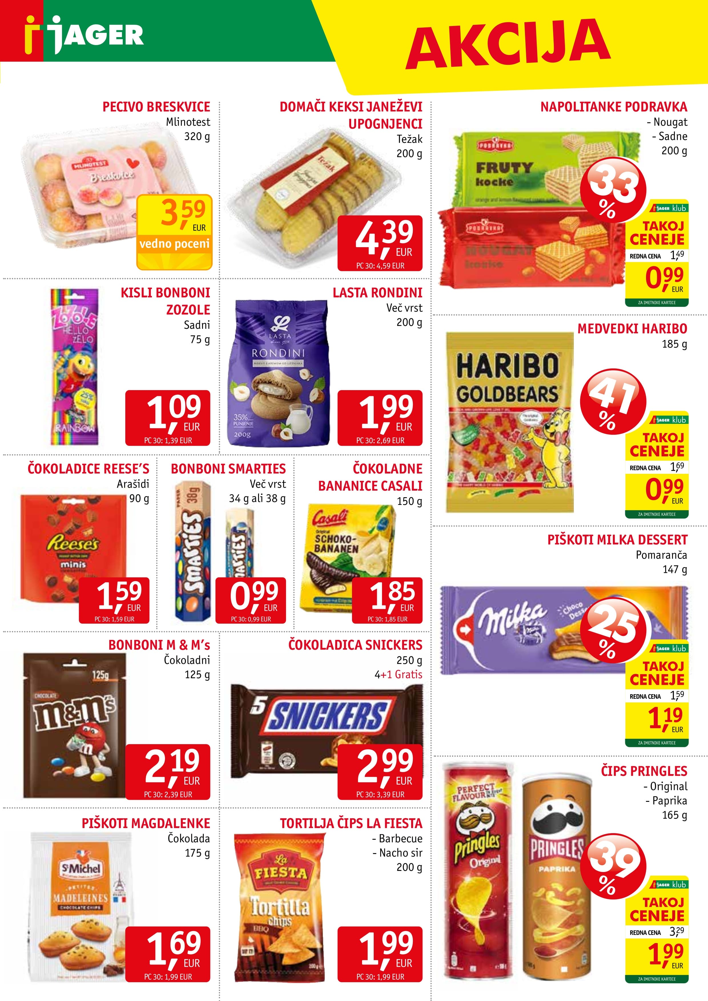 Stran 11. Jager kataloga - Živila