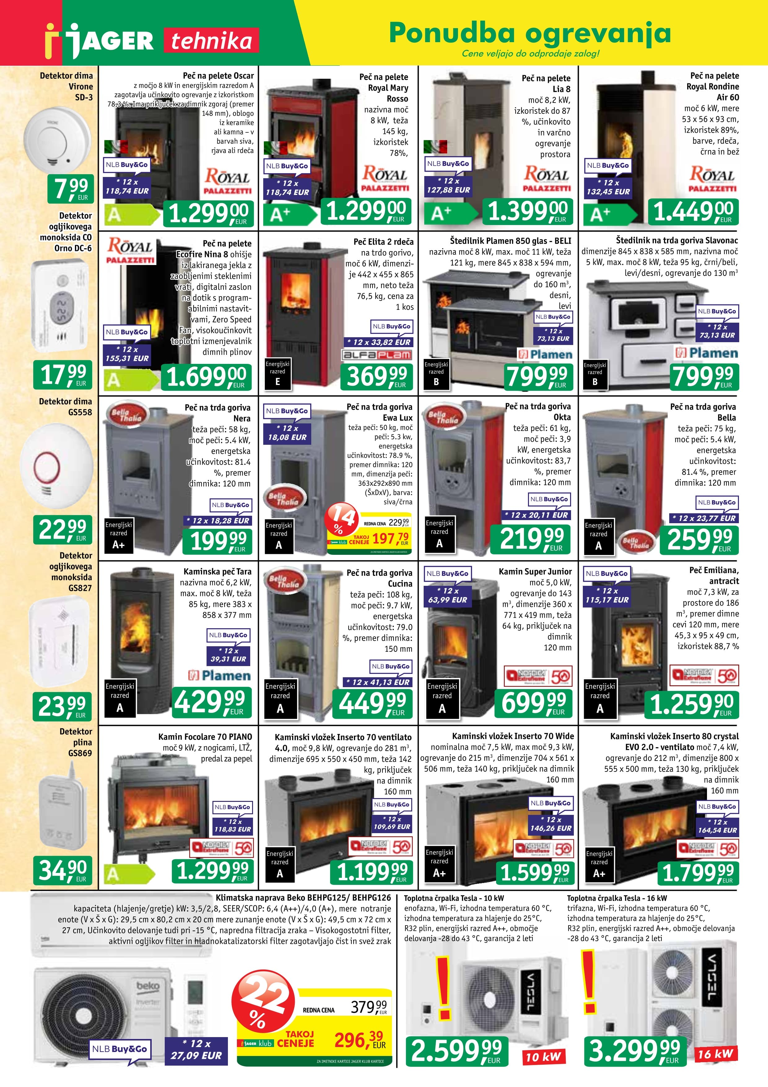 Stran 10. Jager kataloga - Tehnika