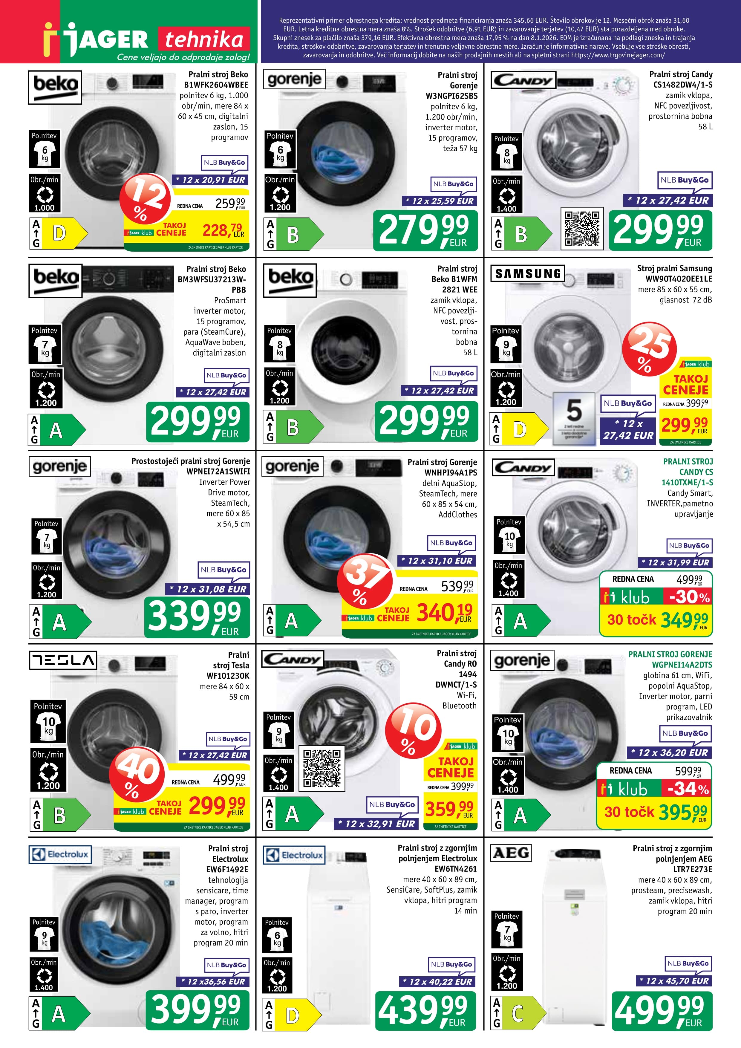 Stran 13. Jager kataloga - Tehnika