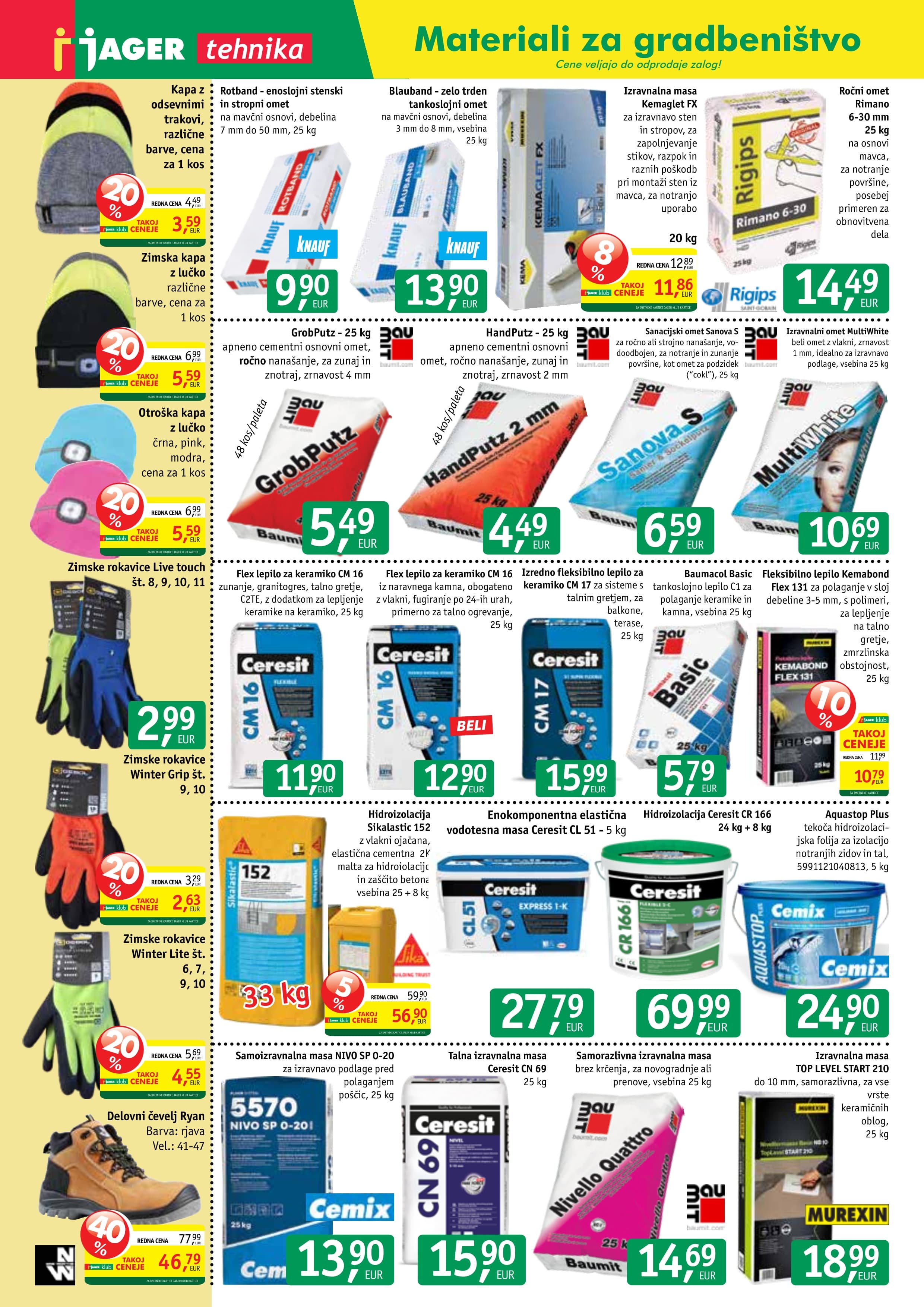 Stran 2. Jager kataloga - Tehnika