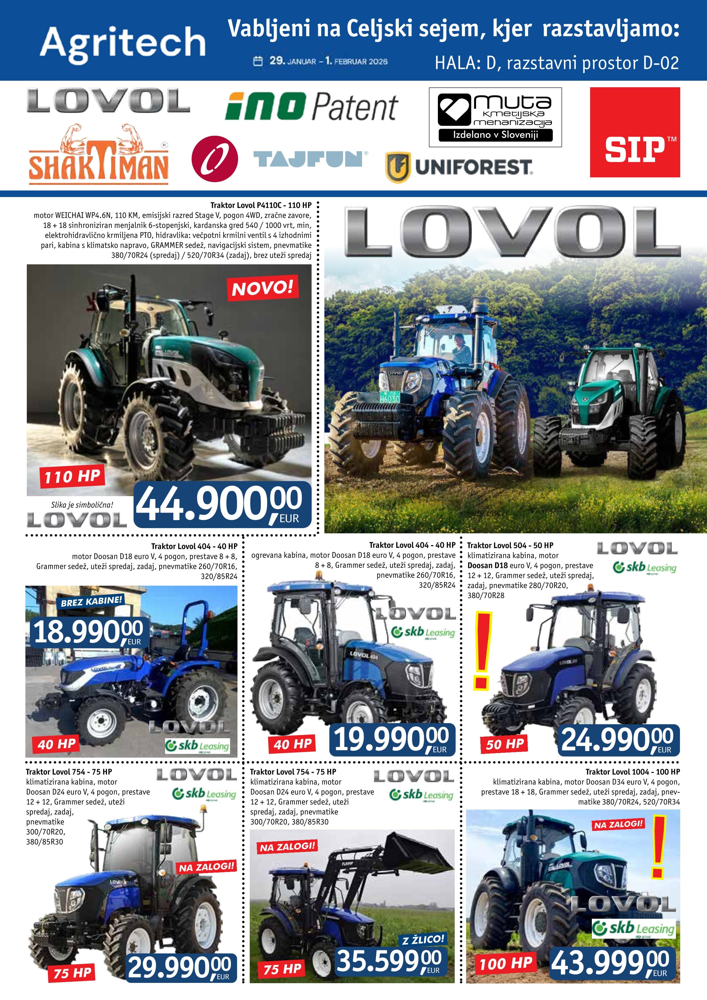 Stran 14. Jager kataloga - Tehnika