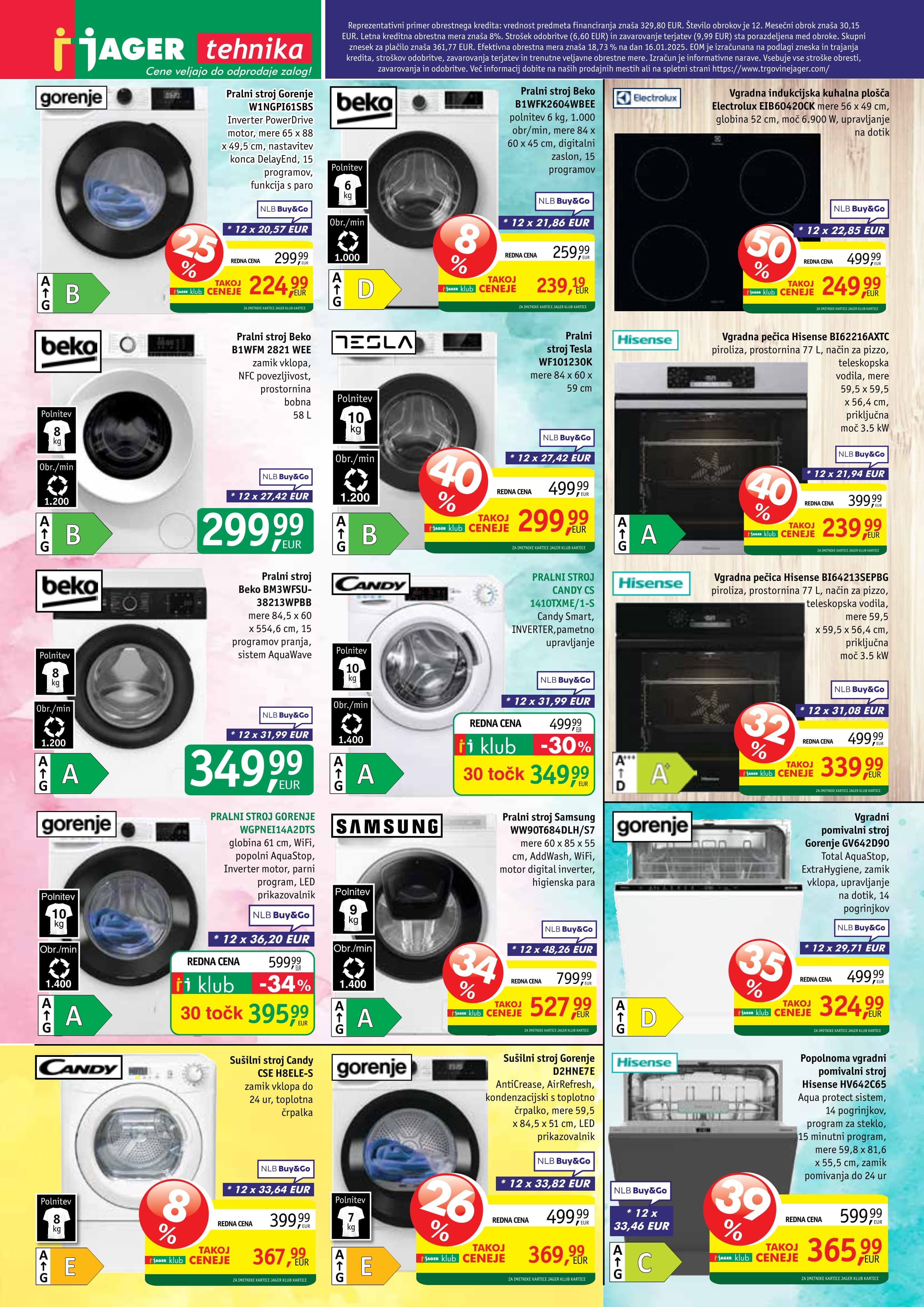 Stran 3. Jager kataloga - Tehnika