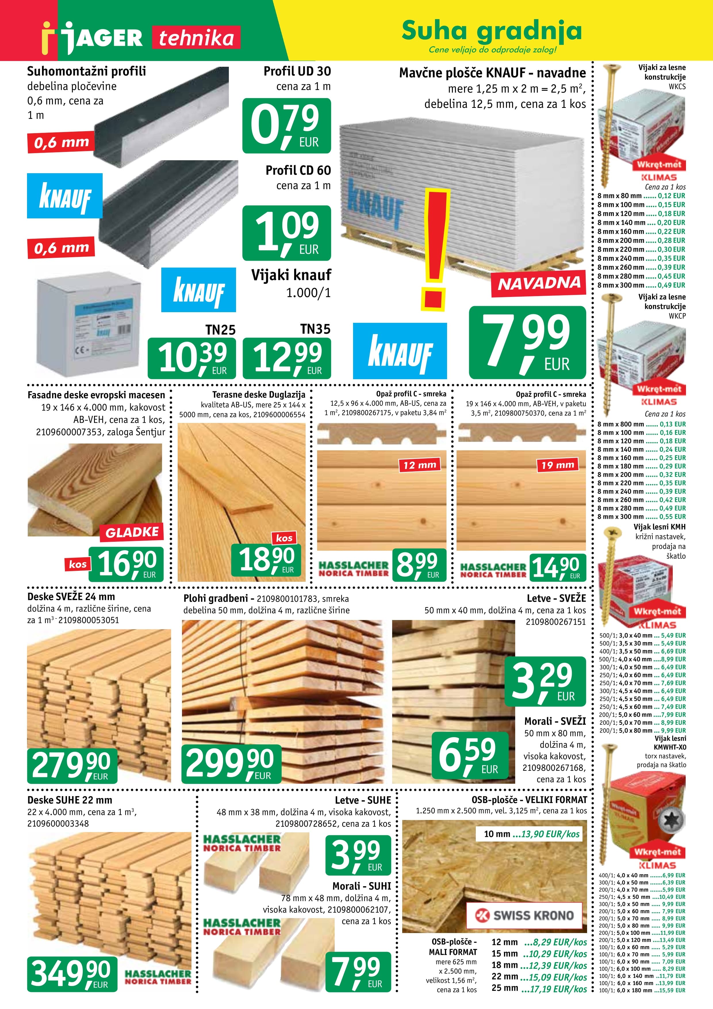 Stran 7. Jager kataloga - Tehnika