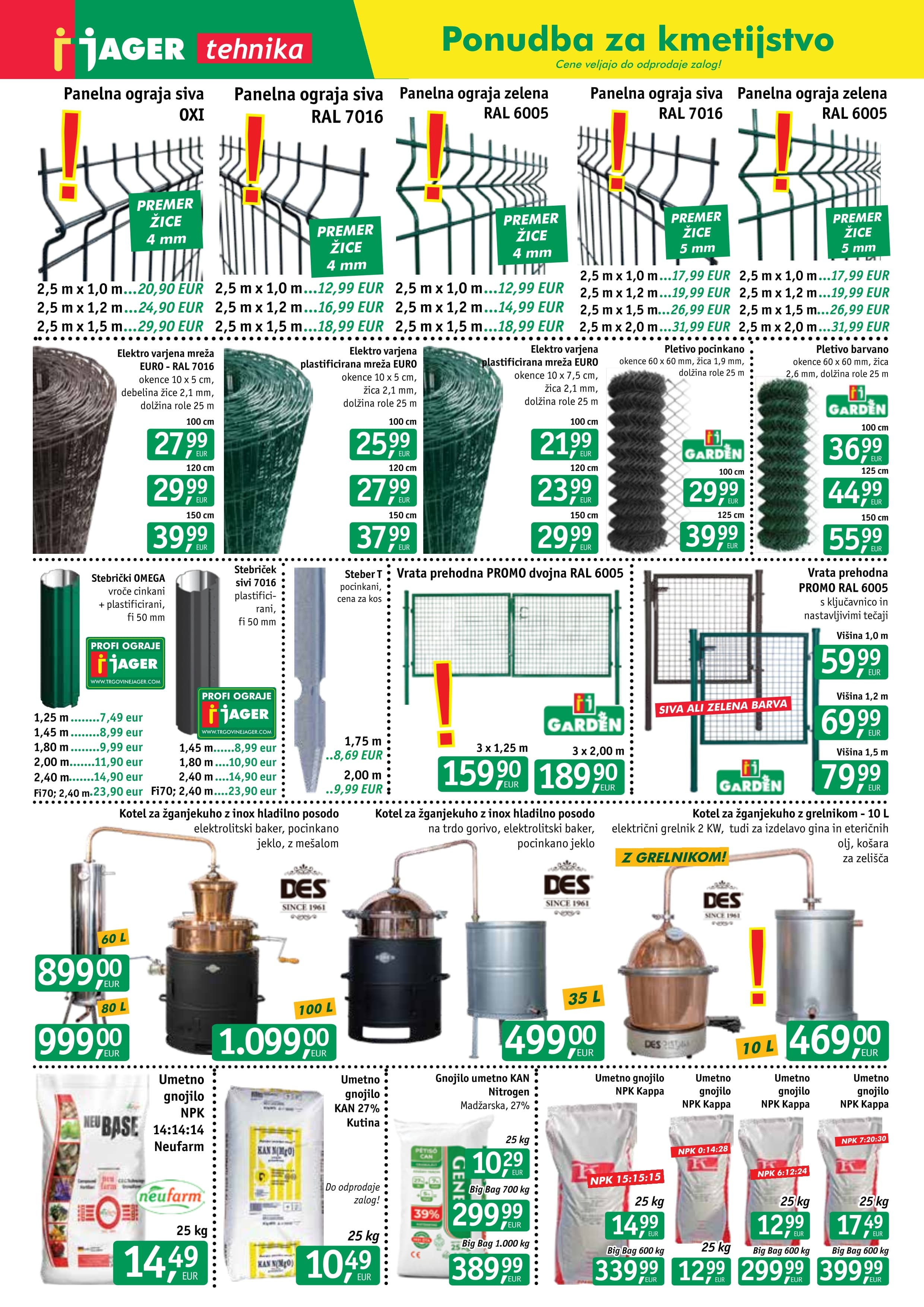 Stran 9. Jager kataloga - Tehnika