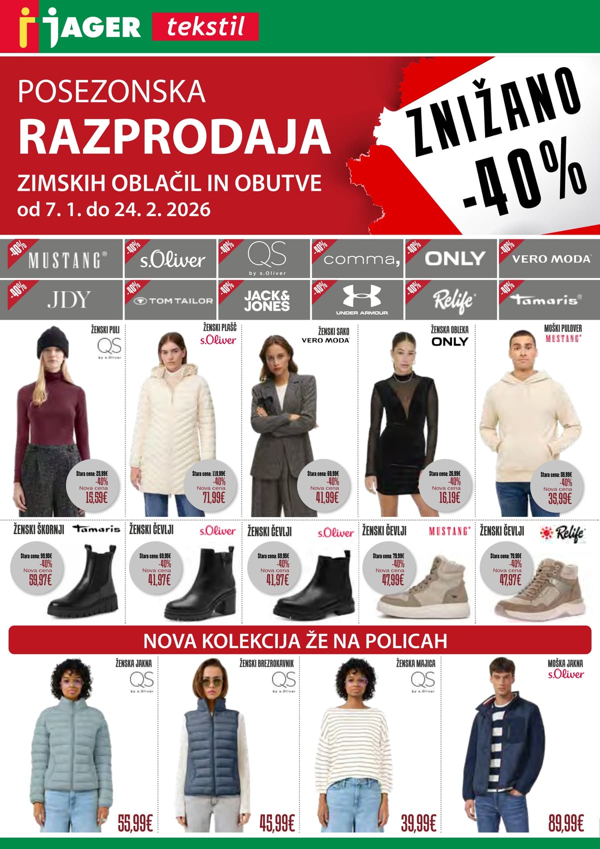 Jager katalog od 28.01.2026 - Tekstil